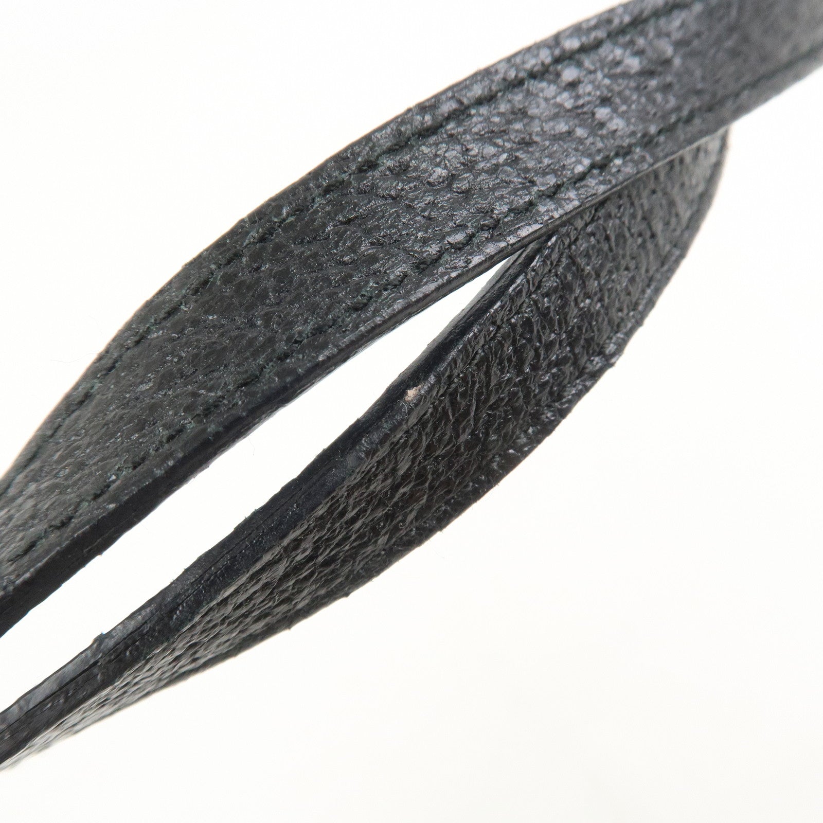 BVLGARI Logo B-Zero 1 Drum Leather Shoulder Bag Black