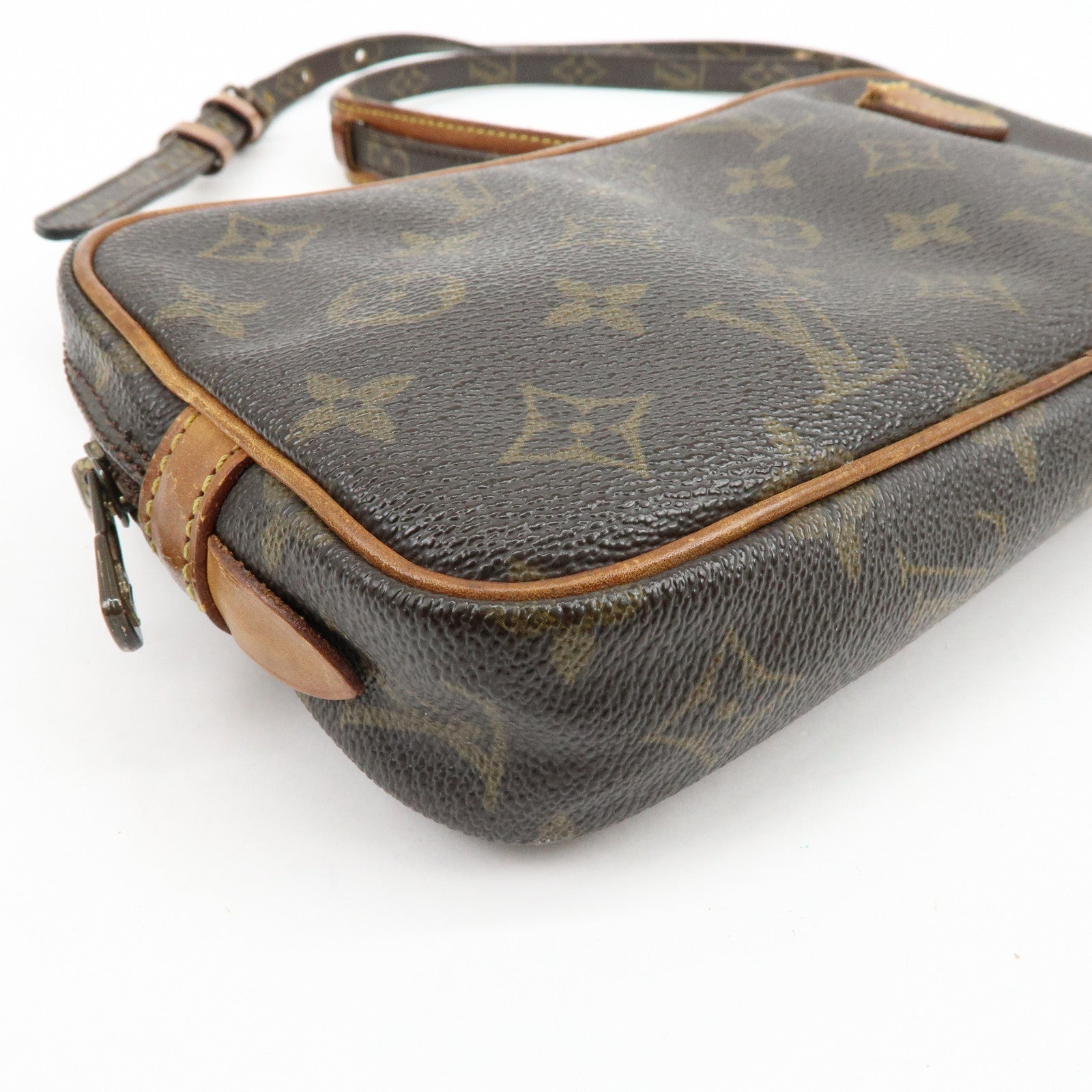 Louis Vuitton Monogram Pochette Marly Bandouliere Bag Brown M51828