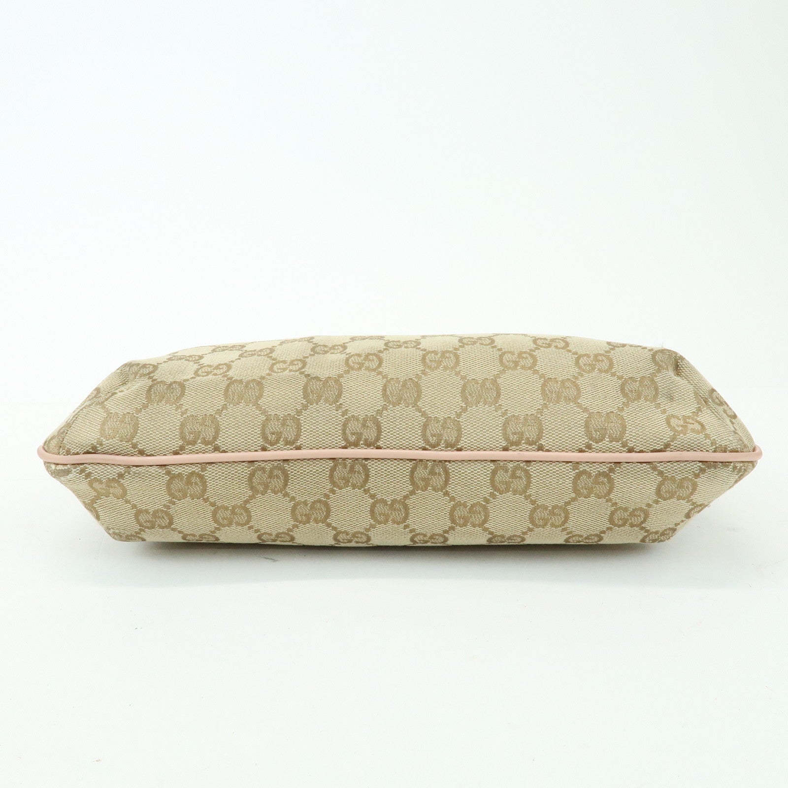 GUCCI Sherry GG Canvas Leather Shoulder Bag Crossbody Bag 189749