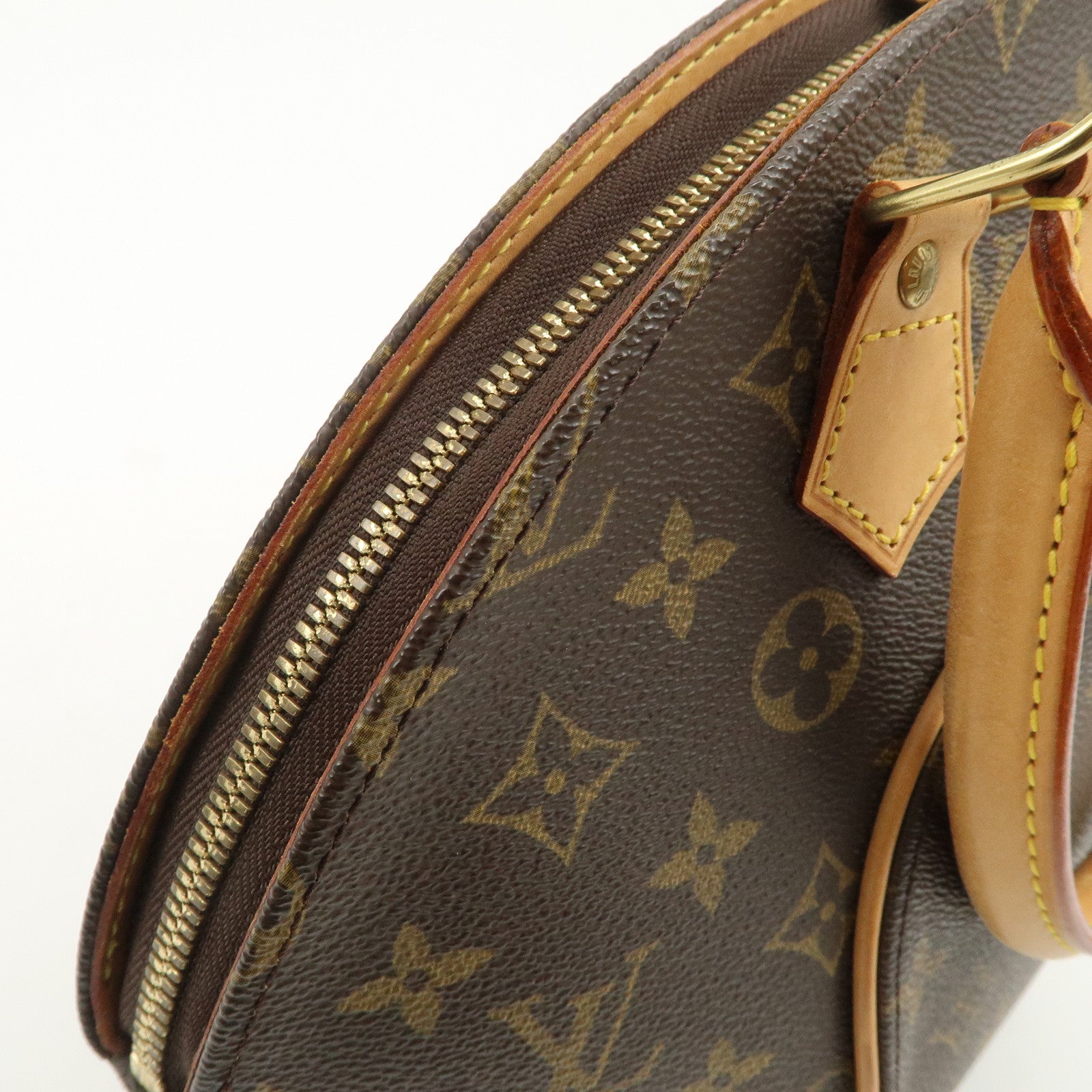 Louis Vuitton Monogram Canvas Ellipse PM Hand Bag Brown M51127
