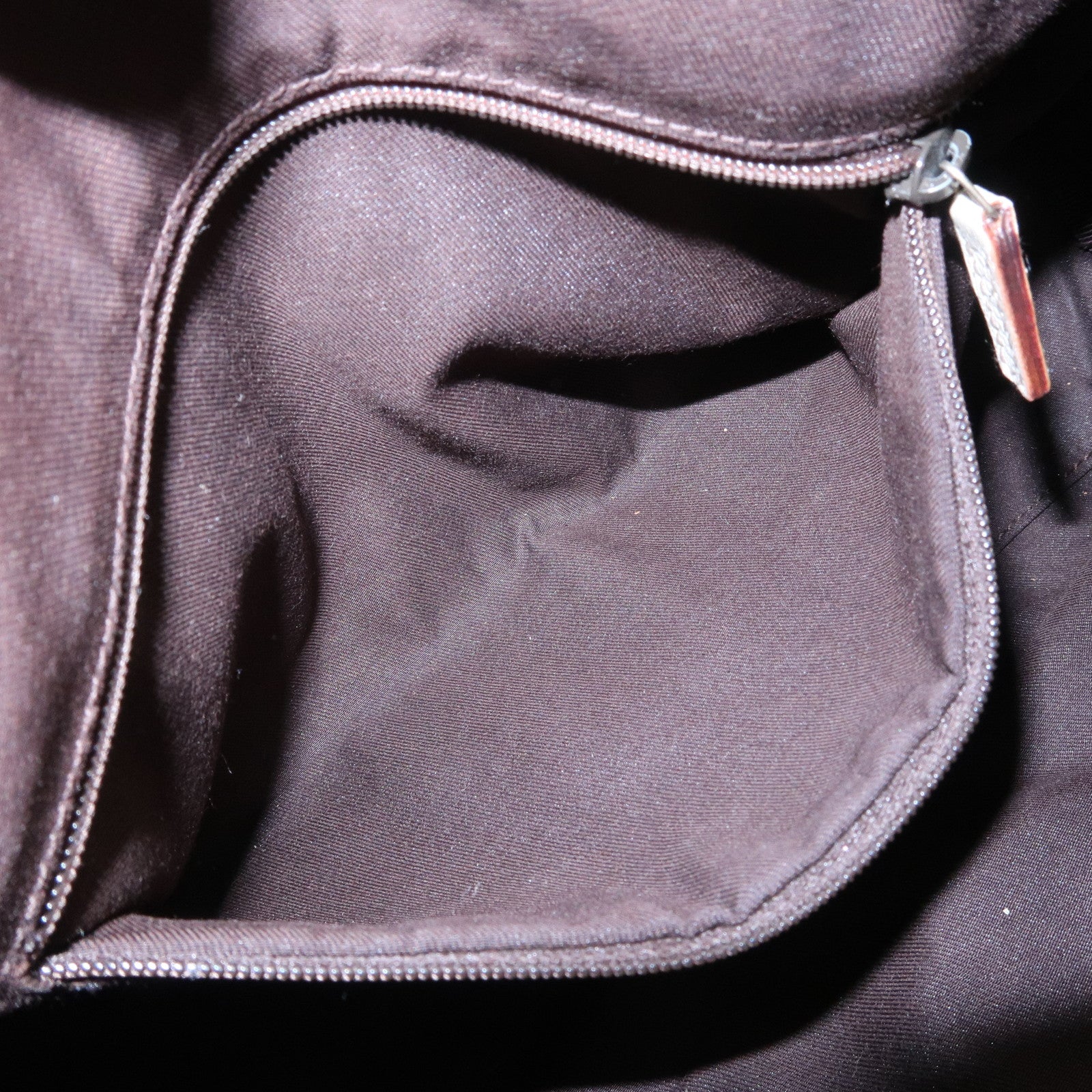 GUCCI Abbey GG Canvas Leather Boston Bag Beige Brown 130942