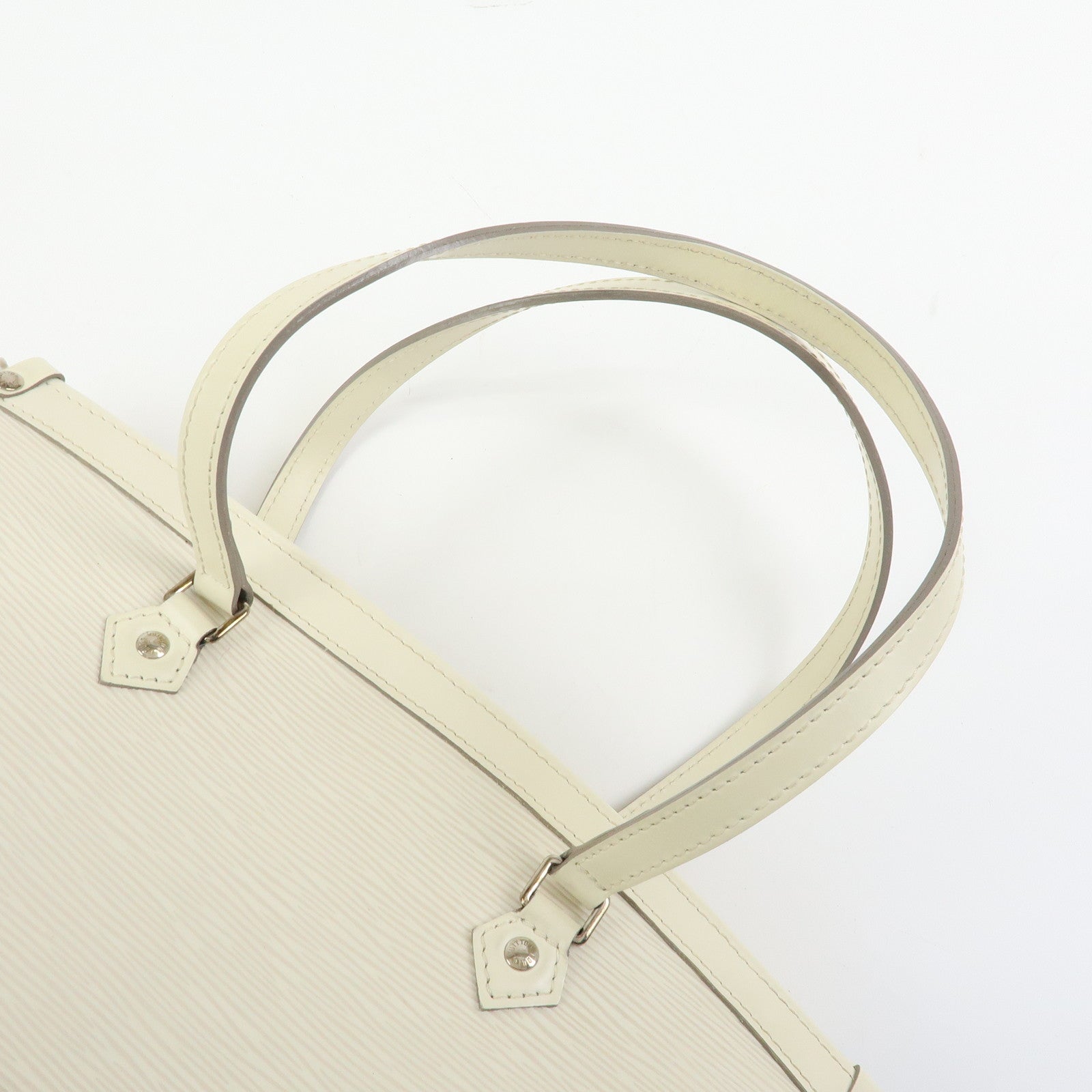 Louis Vuitton Epi Madeleine PM Hand Bag Ivoire White M5933J