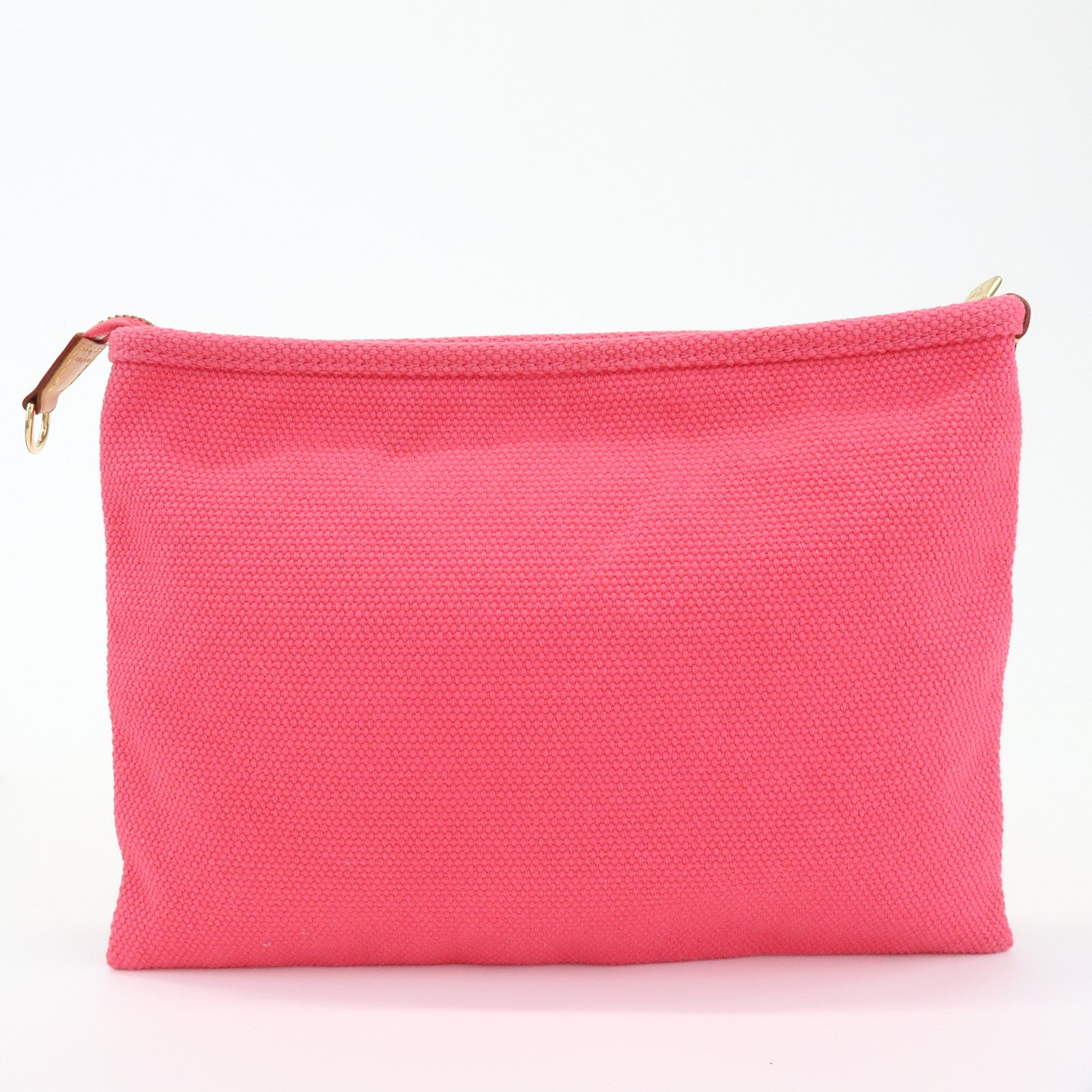 Louis Vuitton Antigua Canvas Pochette Plate GM M40065 Rose M40065