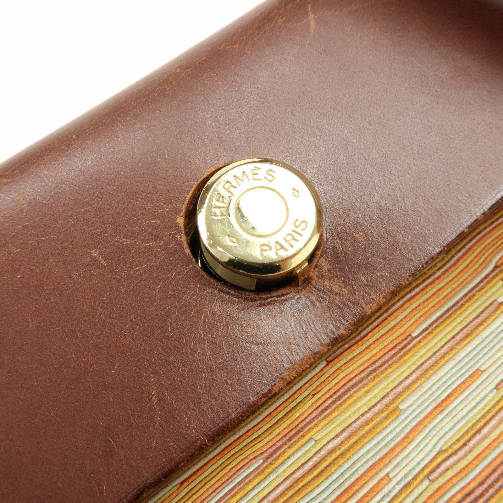 Hermes Herline Herbag PM Vibrato Calf Leather 2Way Hand Bag