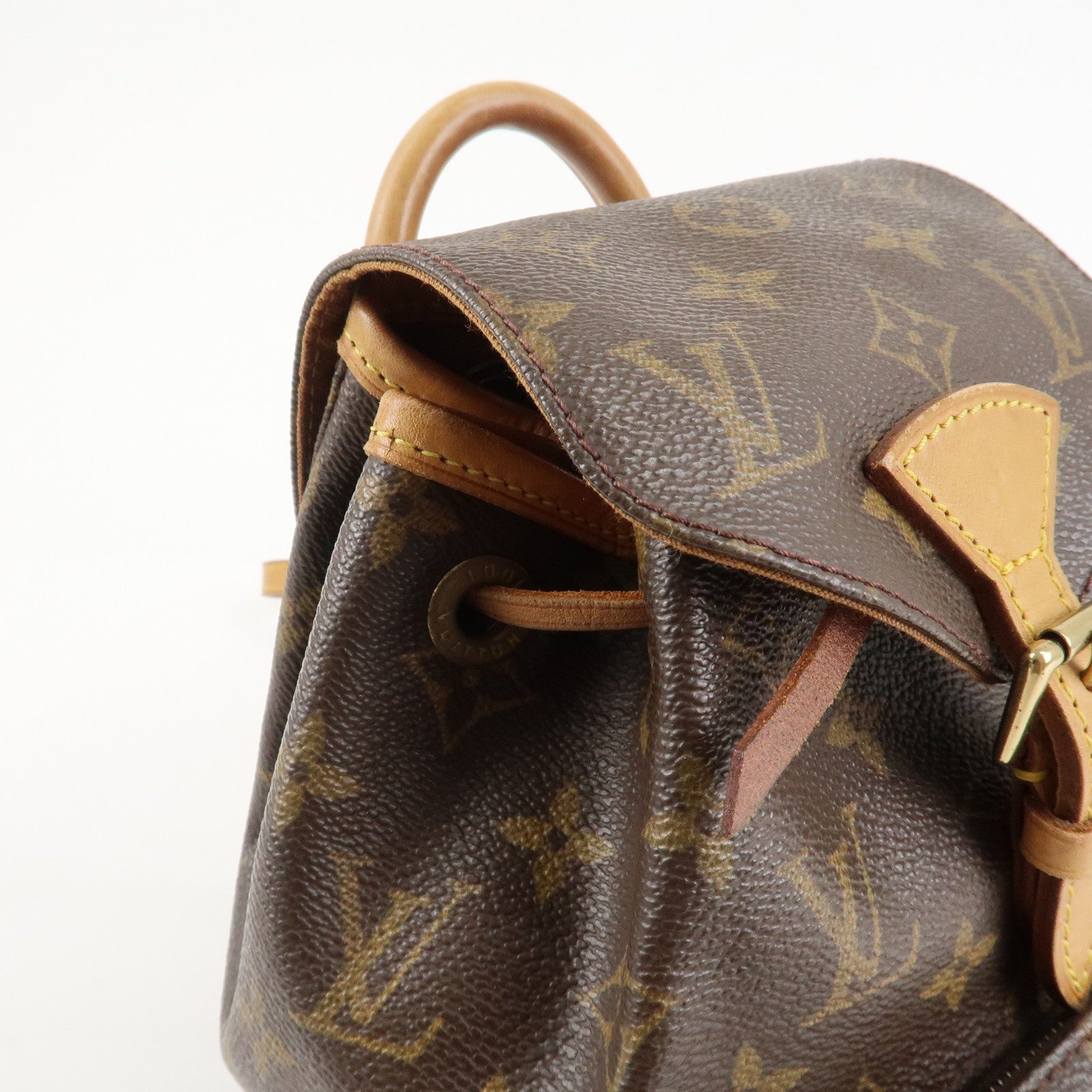 Louis Vuitton Monogram Mini Montsouris Back Pack Brown M51137 Used