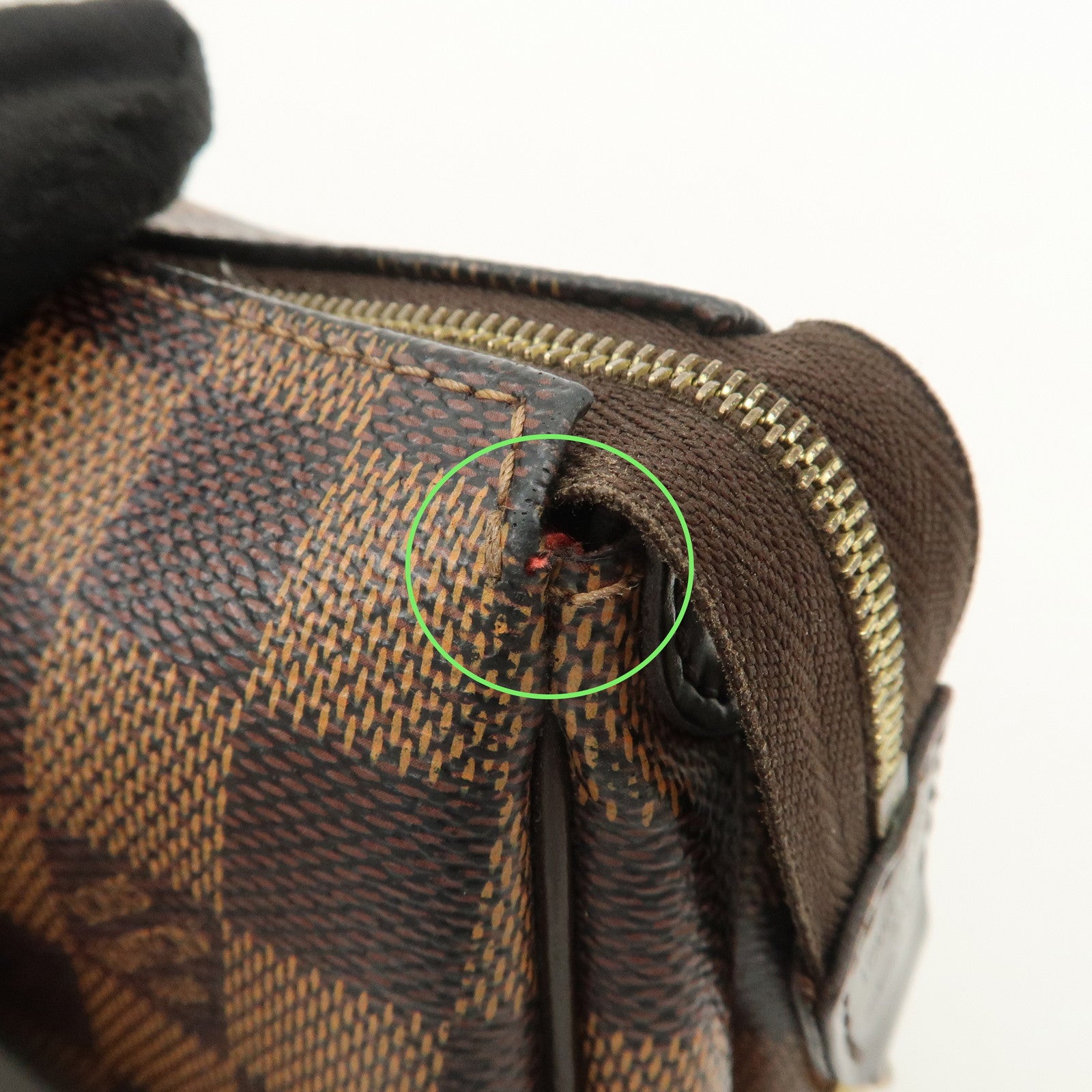 Louis Vuitton Damier Eva 2Way Hand Shoulder Bag Damier Ebene N55213