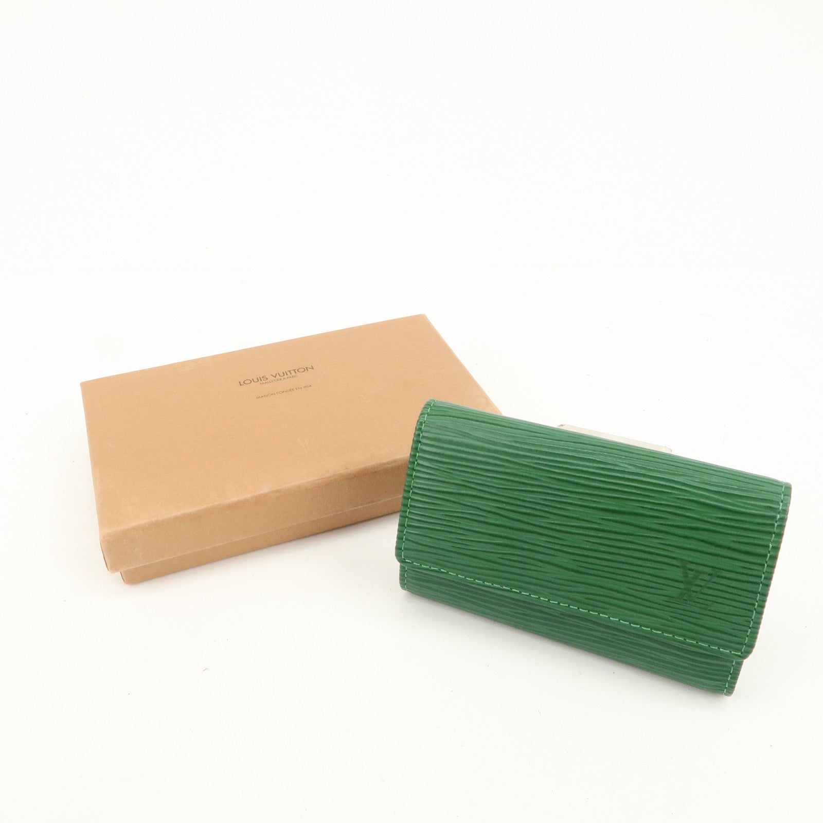 Louis Vuitton Epi leather Multicles 6 Key Case Borneo Green M63814