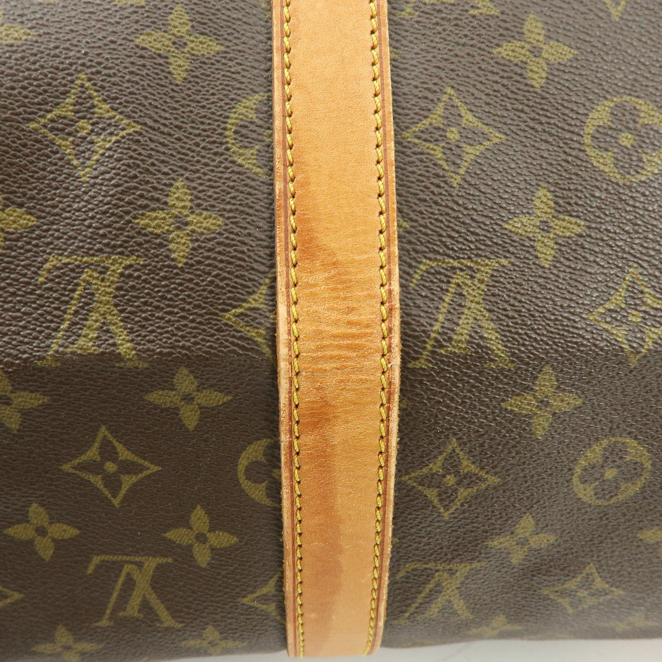 Louis Vuitton Monogram Keep All 50 Boston Bag Brown M41426