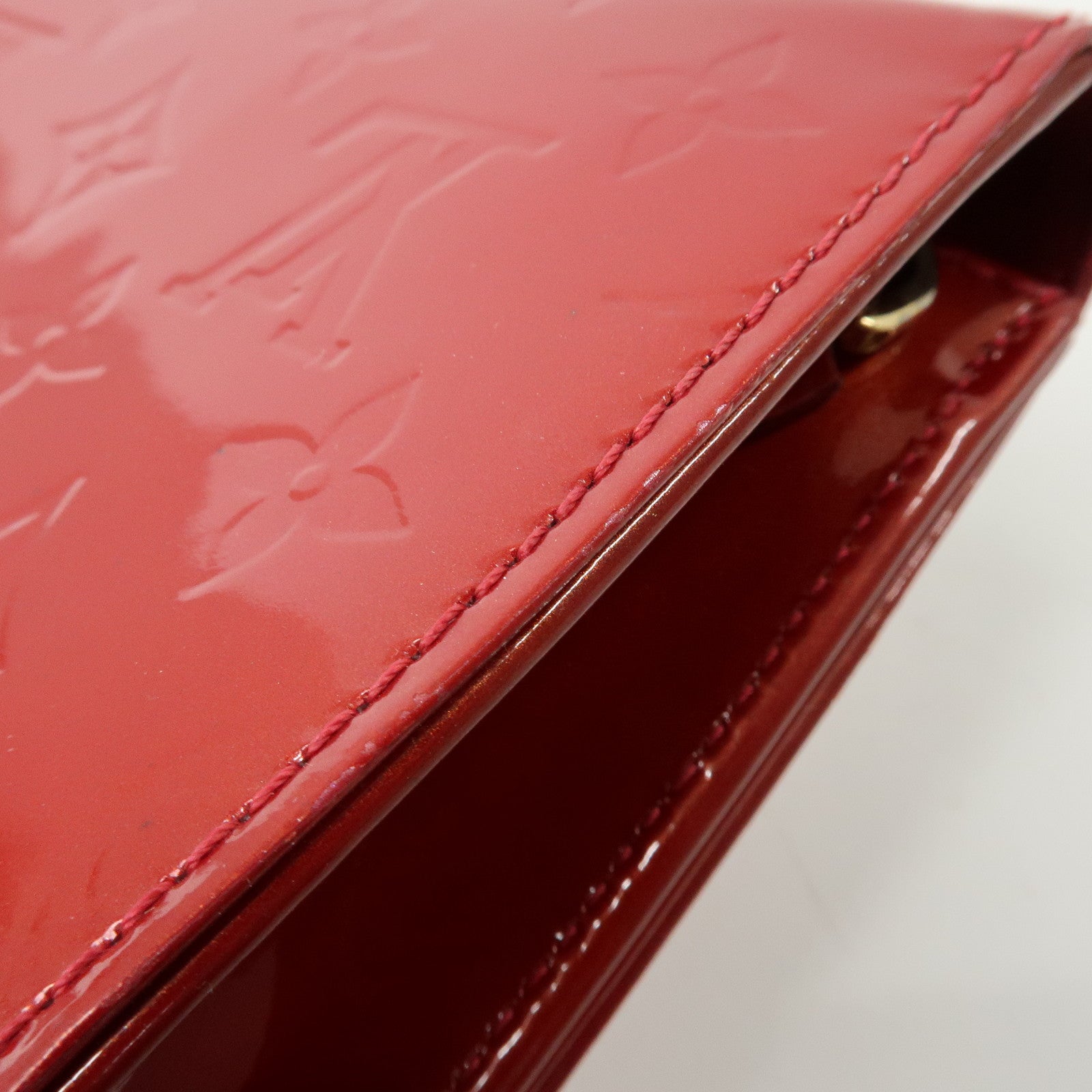 Louis Vuitton Monogram Vernis Leather Clutch Ana 3Way Bag M90095