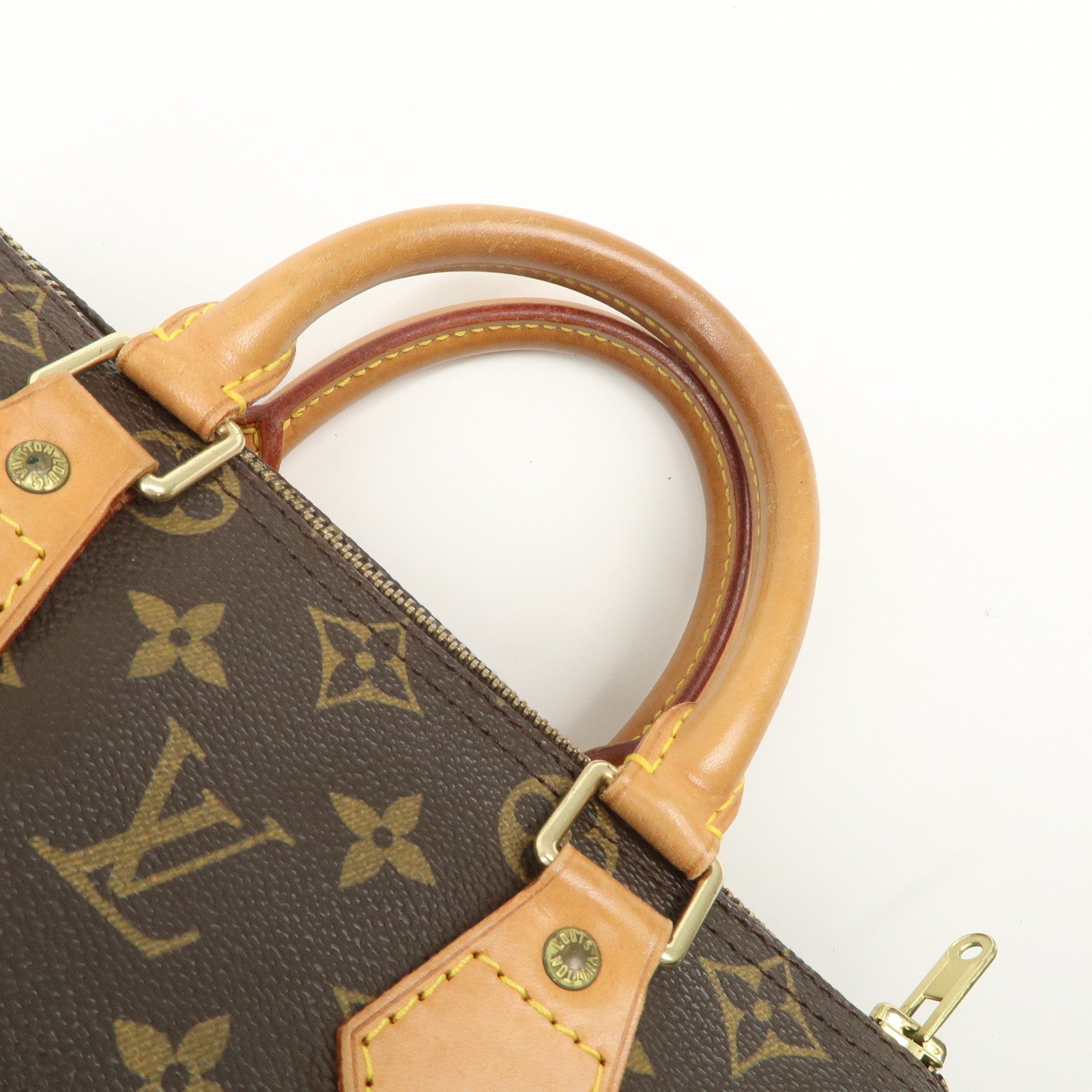 Louis Vuitton Monogram Speedy 25 Boston Bag Hand Bag Brown M41528