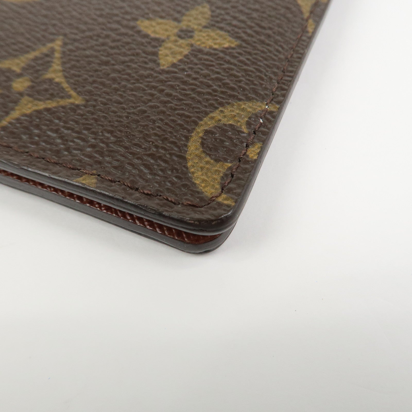 Louis Vuitton Monogram Porto Cult Vertical Card Case Brown M66541