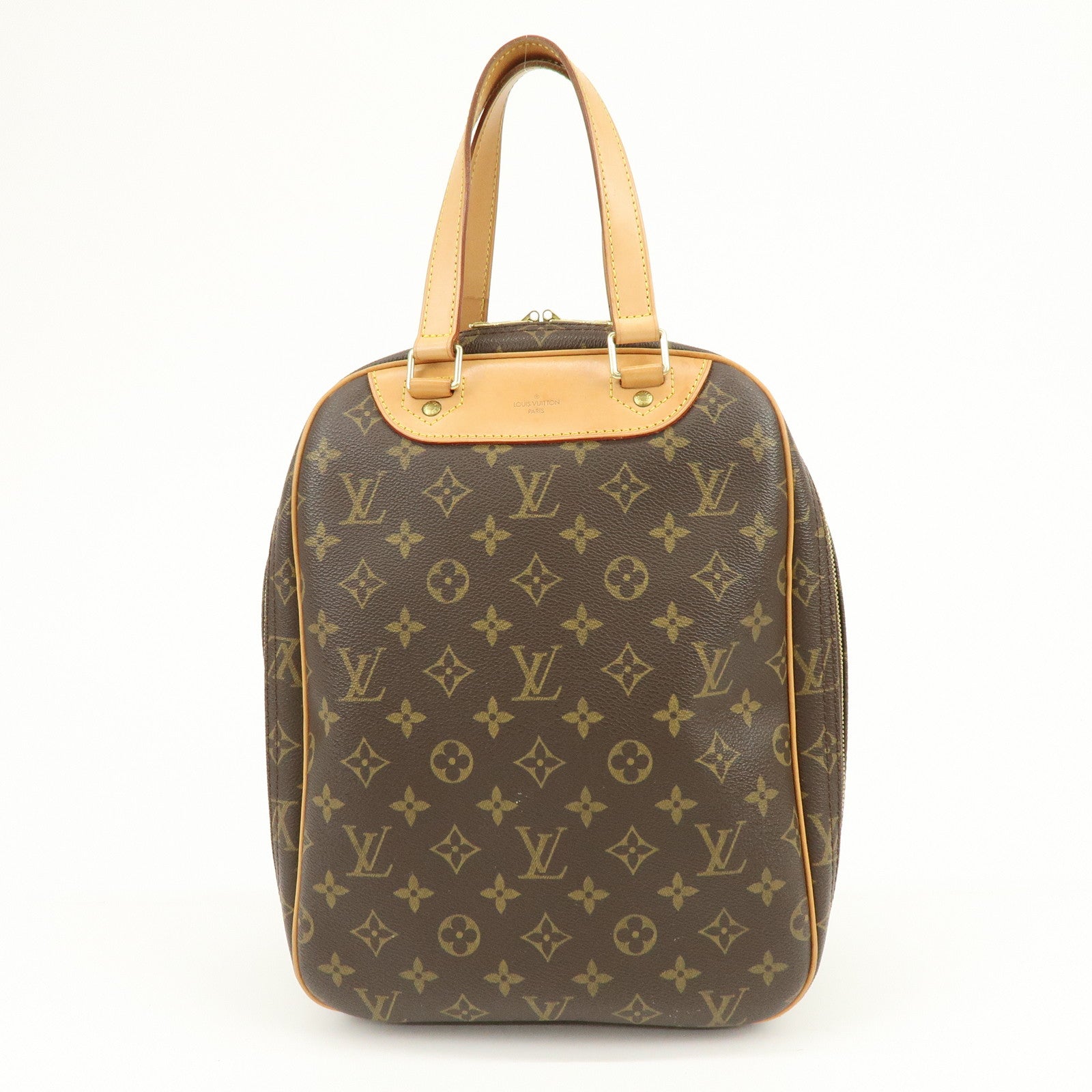 Louis Vuitton Monogram Excursion Shoes Case Hand Bag M41450