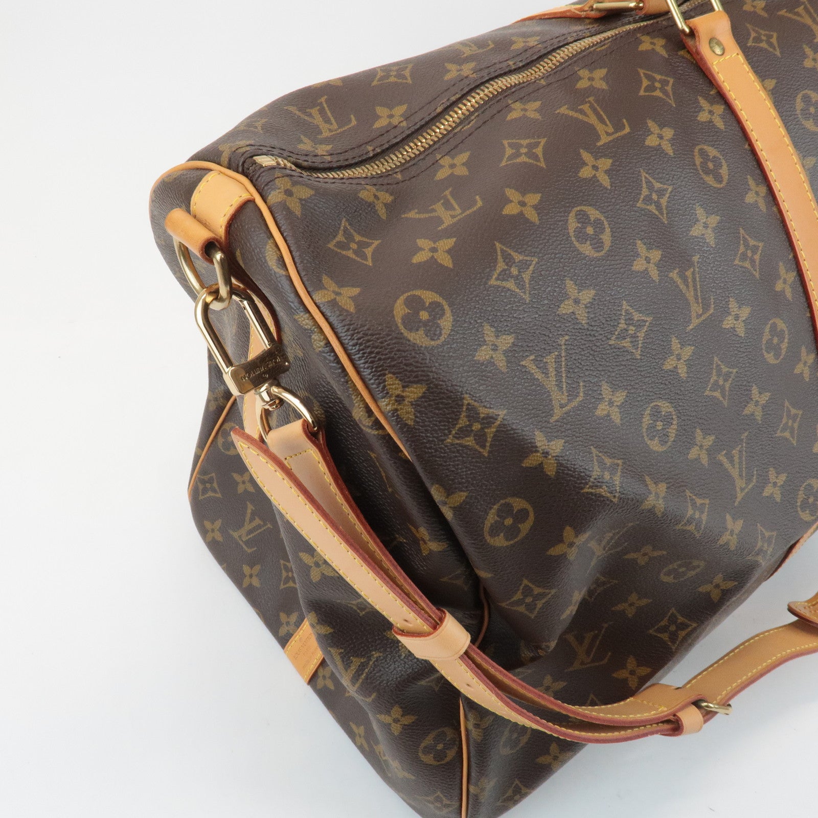 Louis Vuitton Monogram Keep All Bandouliere 60 Boston Bag M41412 Used