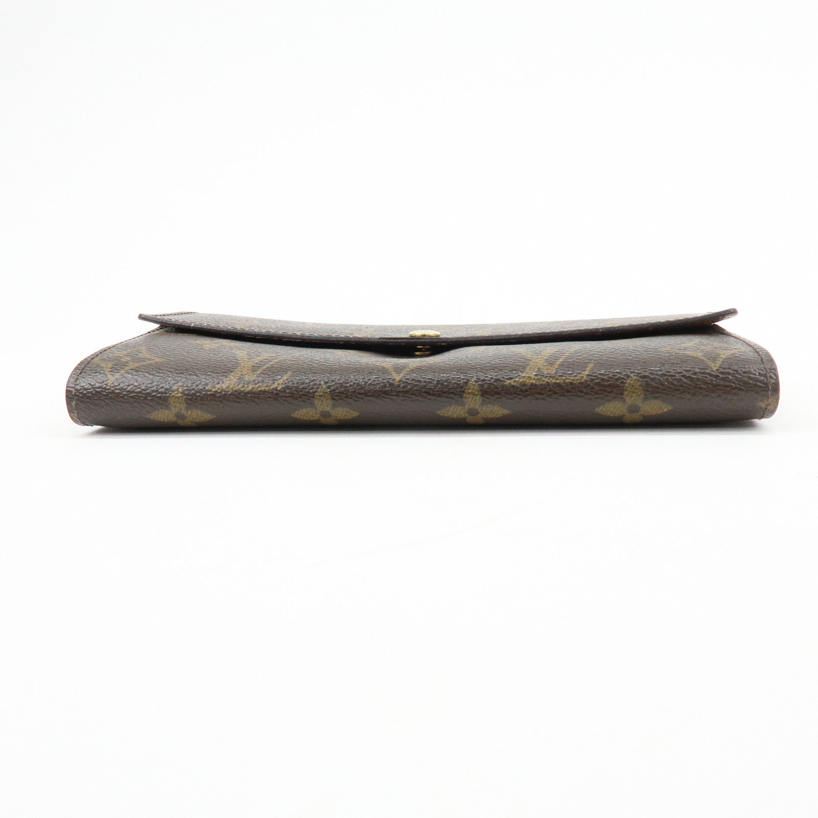 Louis Vuitton Monogram Portefeuille Sarah Long Wallet Brown M61734