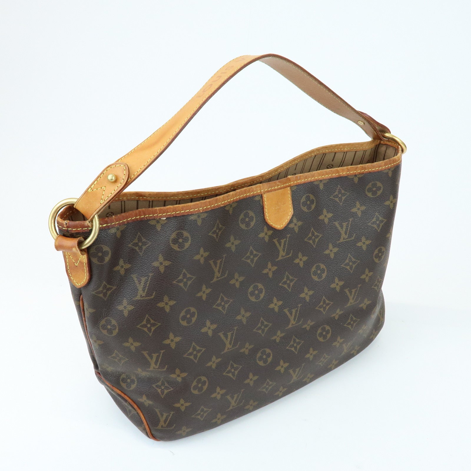 Louis Vuitton Monogram Delightful PM Shoulder Bag Brown M40352