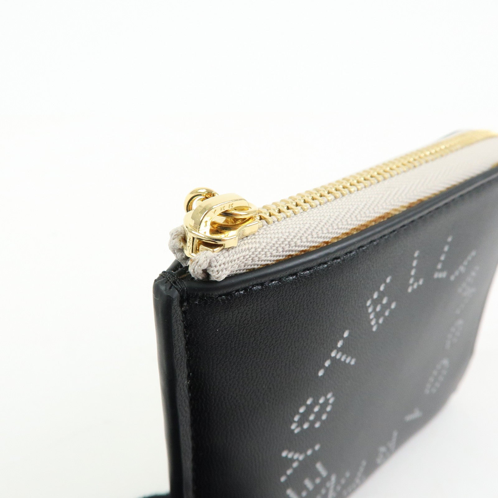 STELLA MCCARTNEY Faux Vegan Leather Compact Wallet Card Case