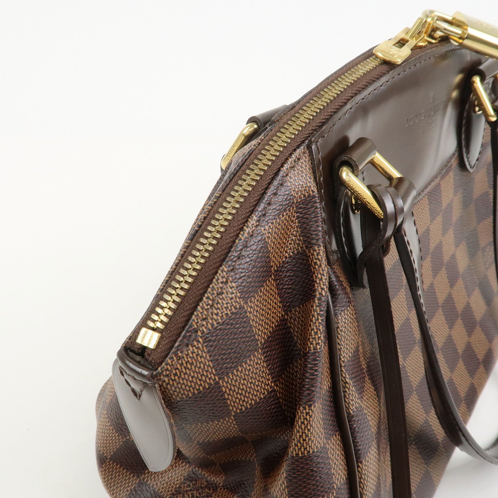 Louis Vuitton Damier Canvas Verona PM Hand Bag Ebene N41117