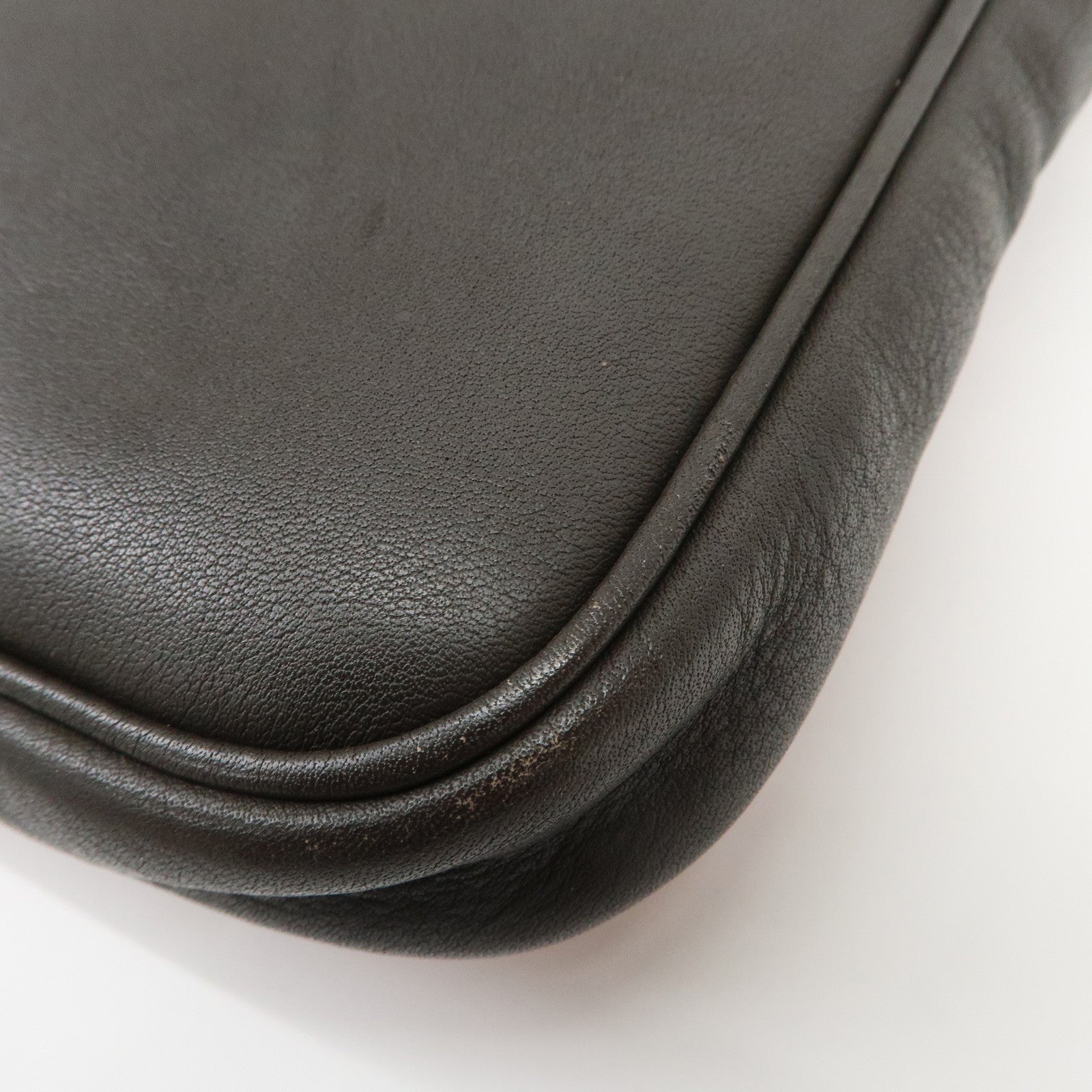 LOEWE Anagram Suede Leather Shoulder Bag Crossbody Bag Brown