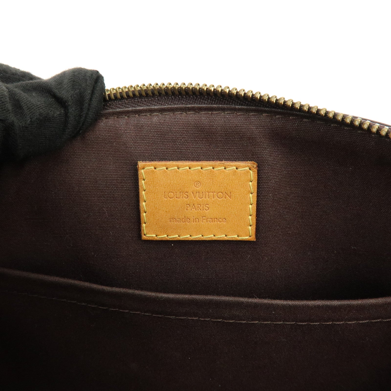 Louis Vuitton Monogram Vernis Leather Sherwood PM Hand Bag M91493