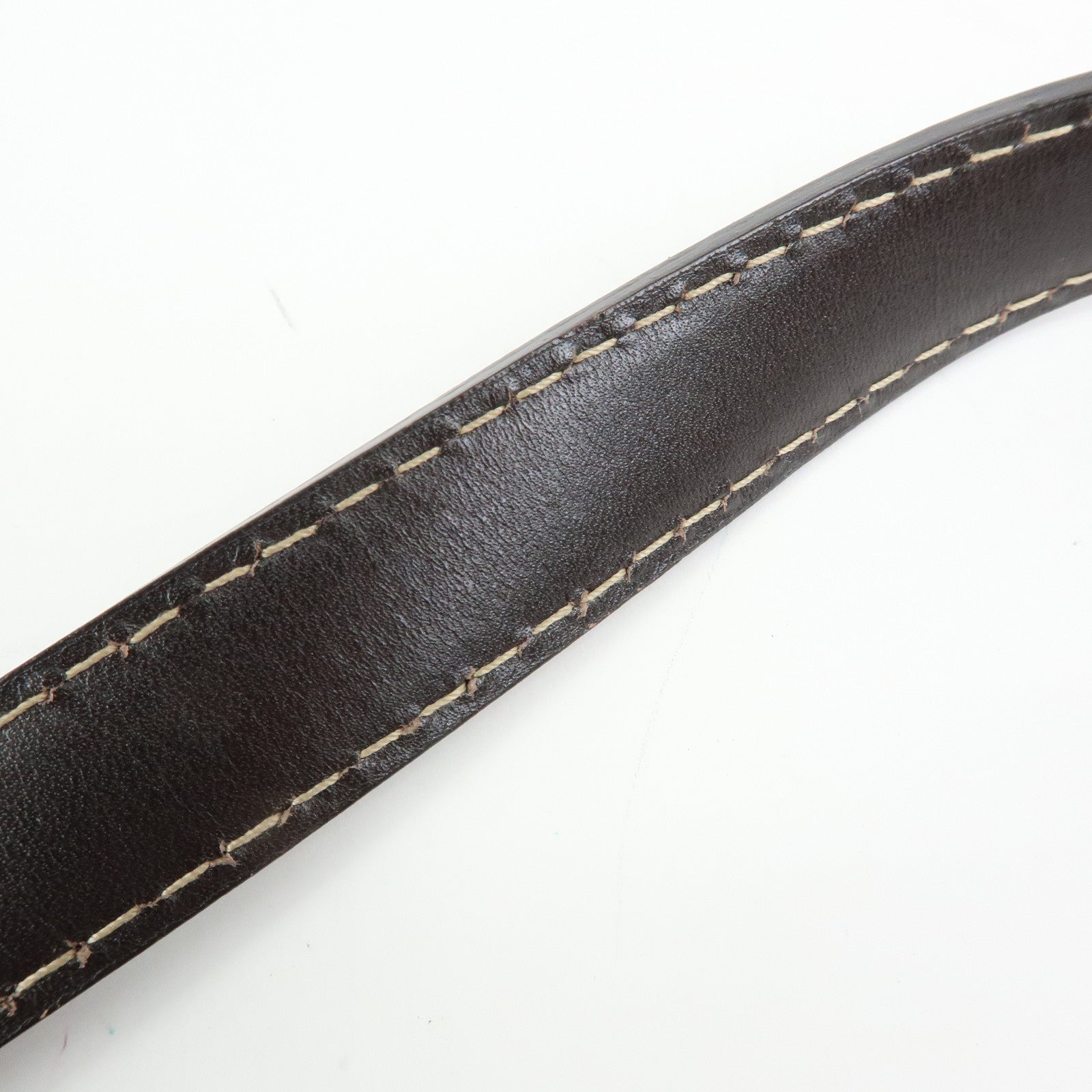 GUCCI Mayfair Sherry GG Canvas Leather Shoulder Bag Beige 269893