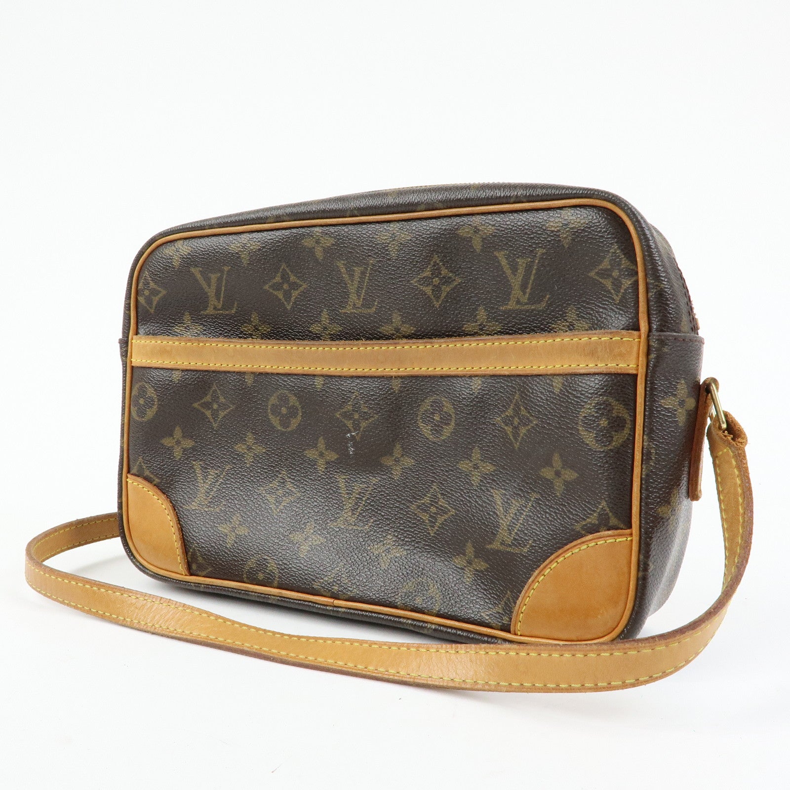 Louis Vuitton Monogram Trocadero 27 Canvas Crossbody Bag M51274