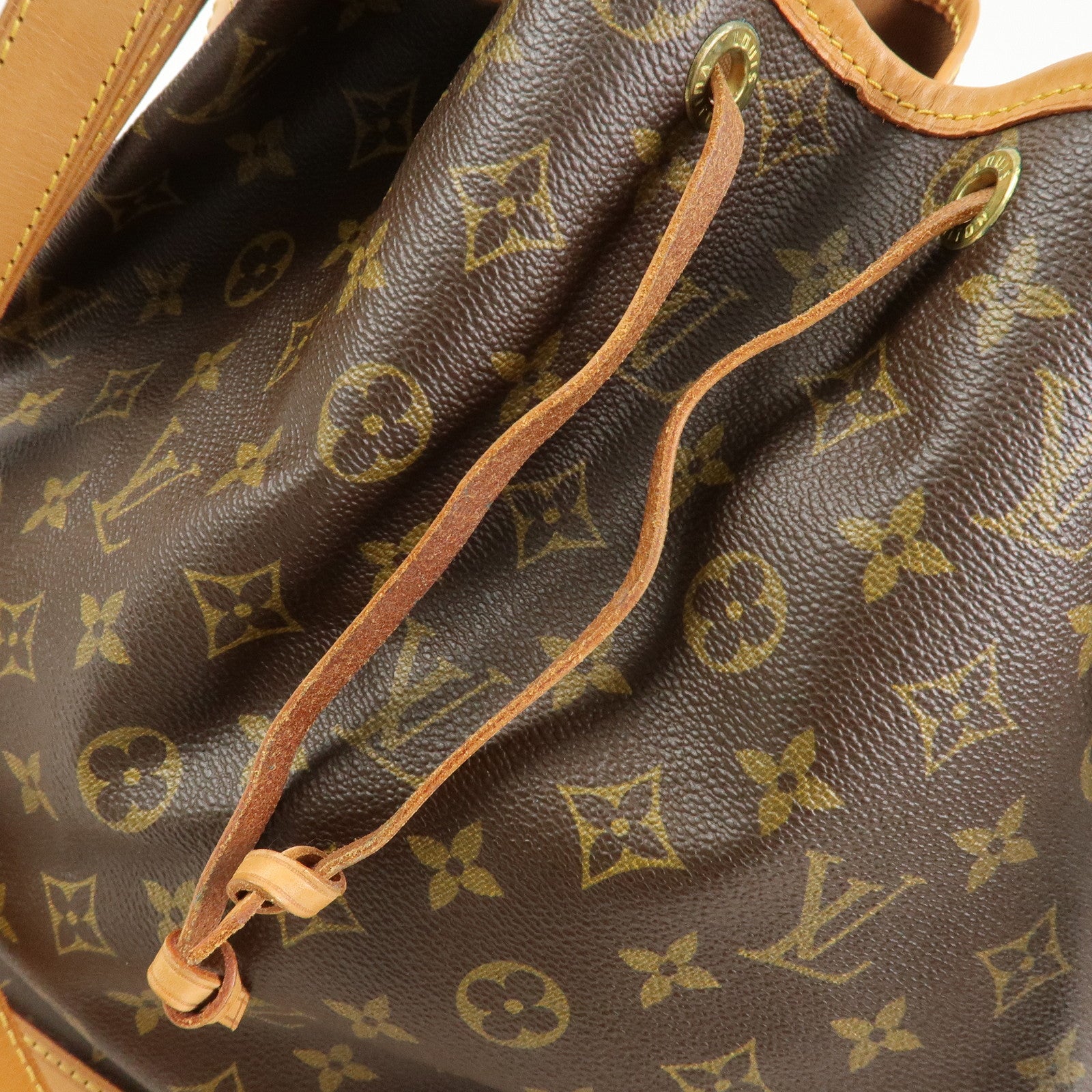 Louis Vuitton Monogram Noe Shoulder Bag Hand Bag Brown M42224