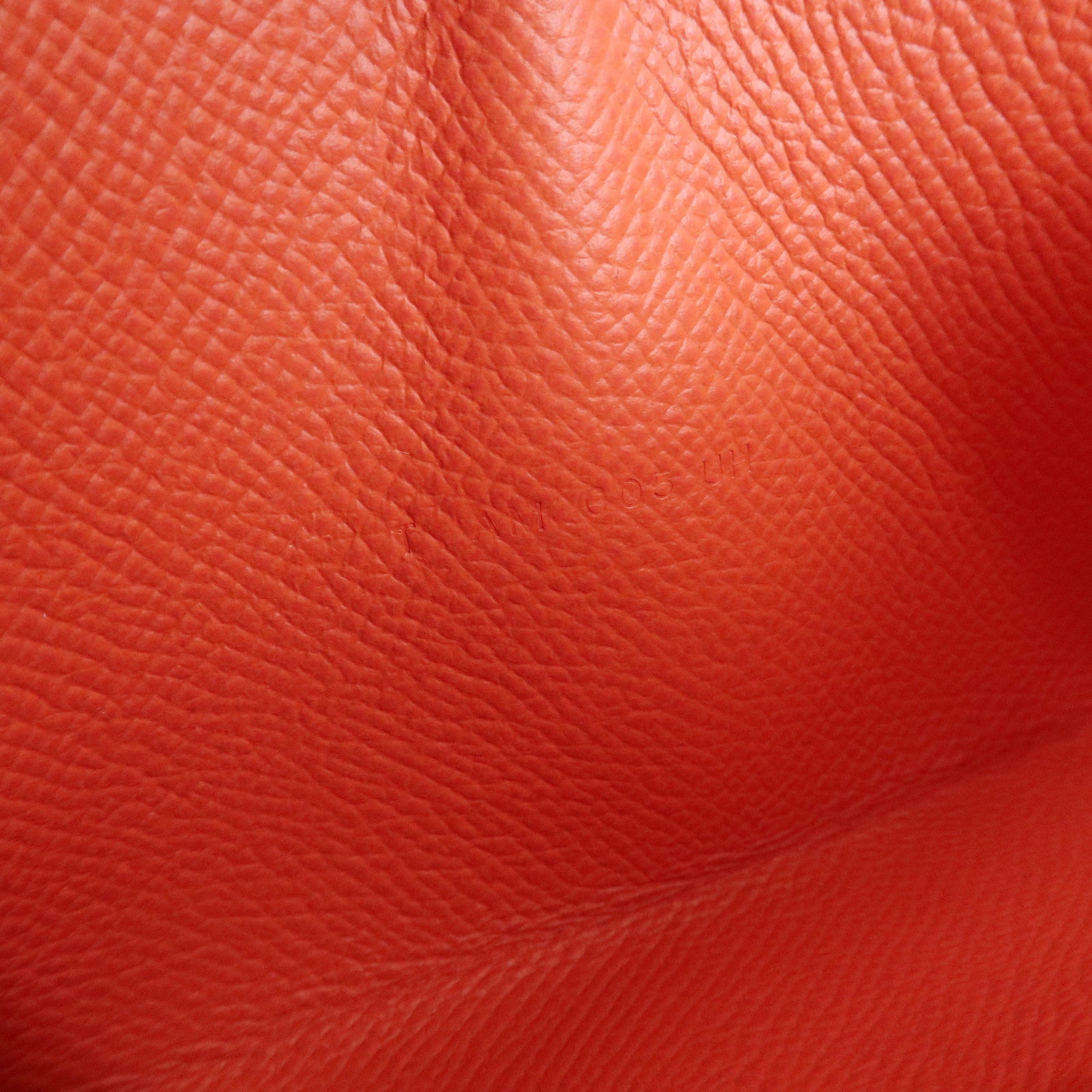 HERMES Soie Cool Flamingo Party Silk Leather Wallet Rose Gype Used