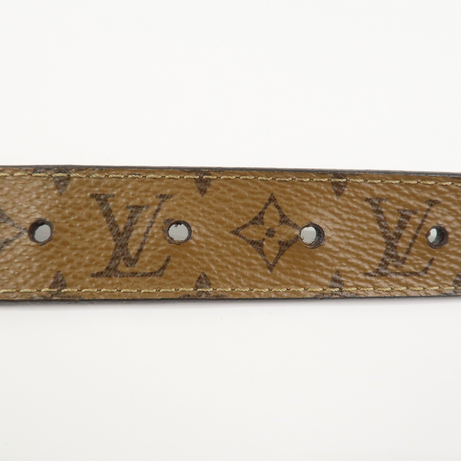 Louis Vuitton Monogram Reverse Agneau Milo Dauphine Ceinture M0203