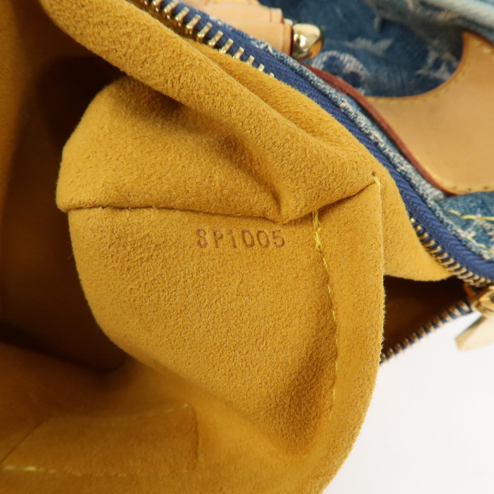 Louis Vuitton Monogram Denim Neo Speedy Boston Bag Blue M95019