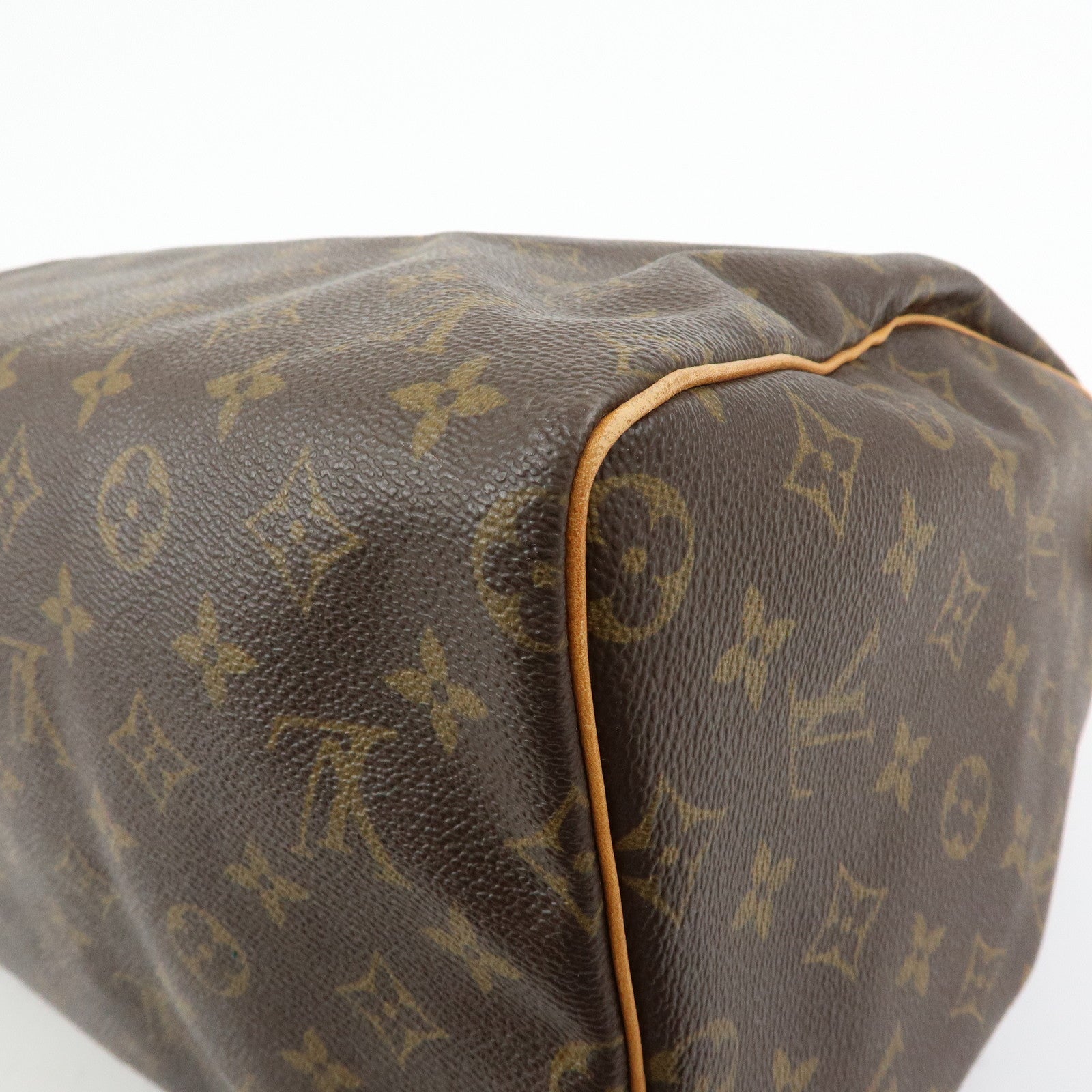Louis Vuitton Monogram Speedy 40 Hand Bag Boston Bag Brown M41522