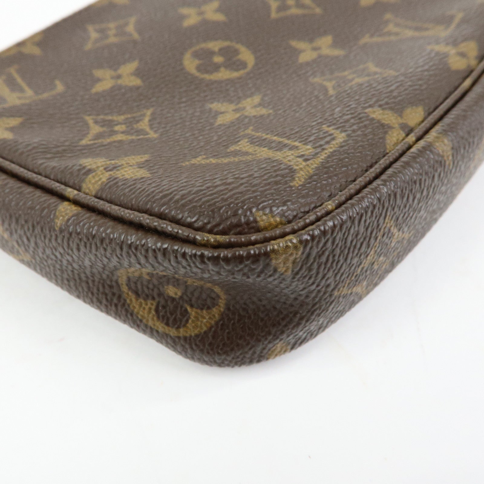 Louis Vuitton Monogram Pochette Accessoires Pouch Hand Bag M51980