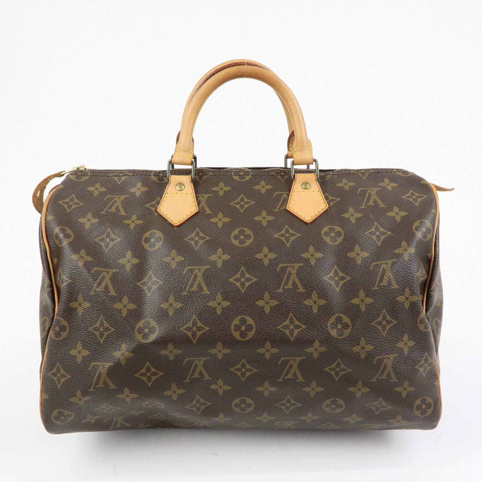 Louis Vuitton Monogram Speedy 35 Boston Bag Hand Bag M41524