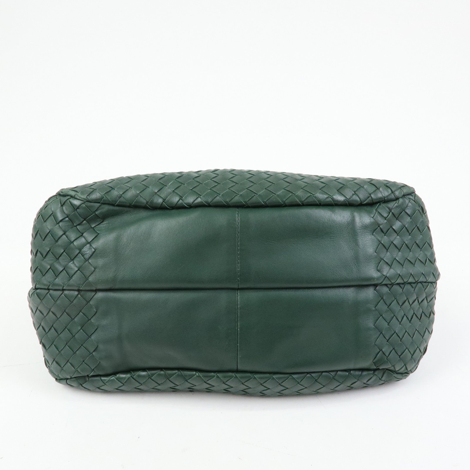 BOTTEGA VENETA Campana Intrecciato Leather Hand Bag 125787V0016