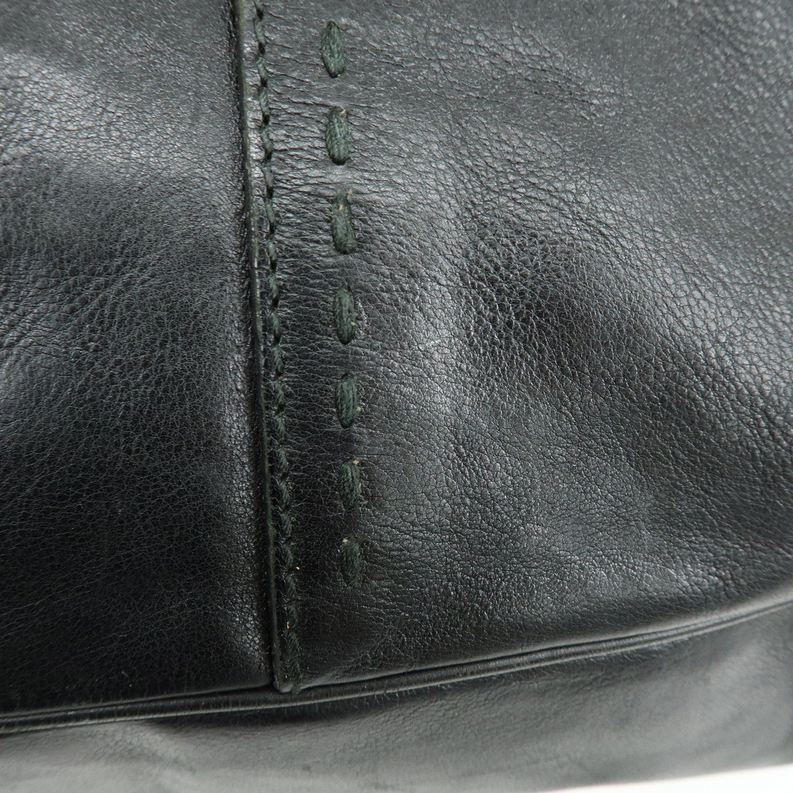 SAINT LAURENT PARIS MUSE Leather Hand Bag Shoulder Bag Black 153959