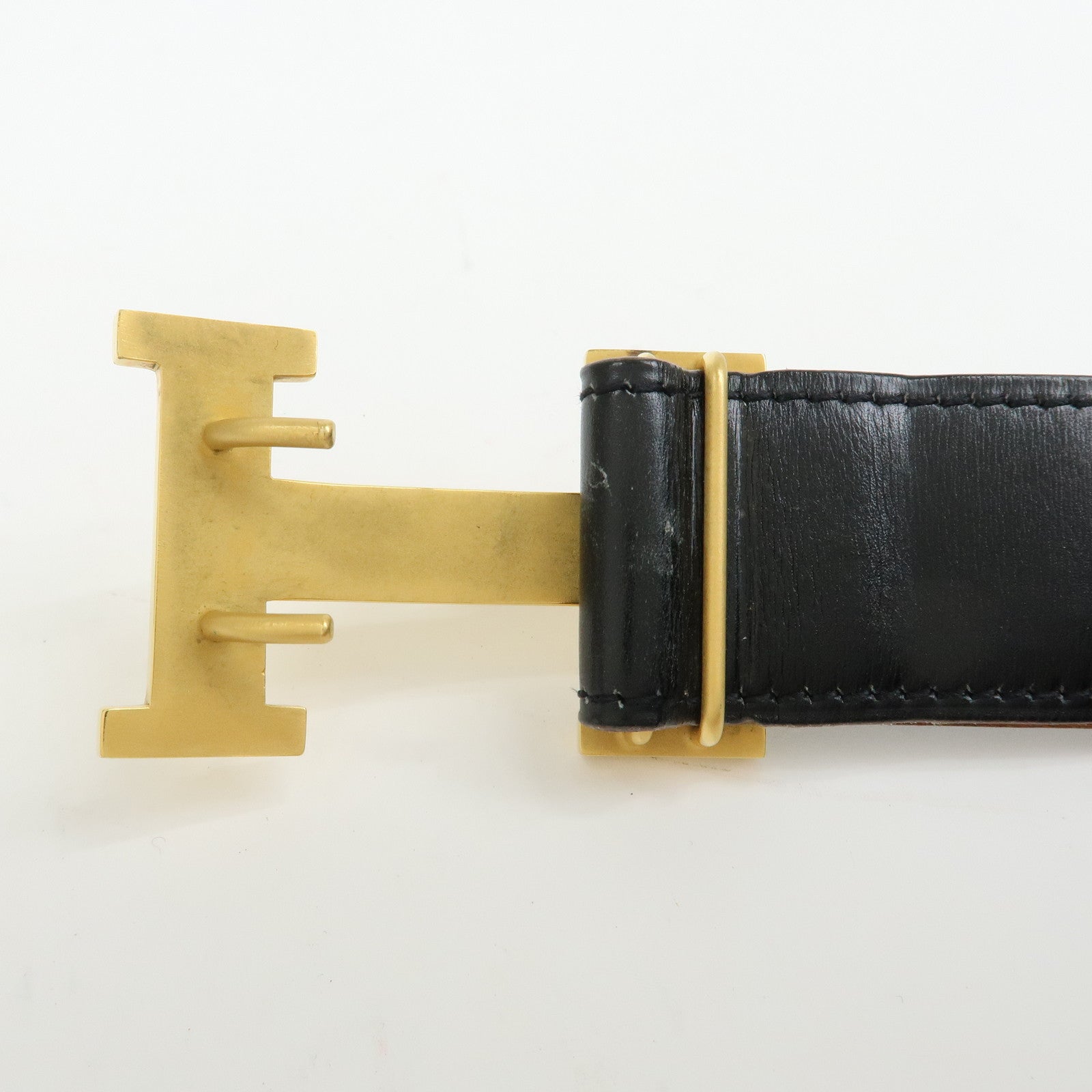 HERMES H Buckle Reversible Constance Belt