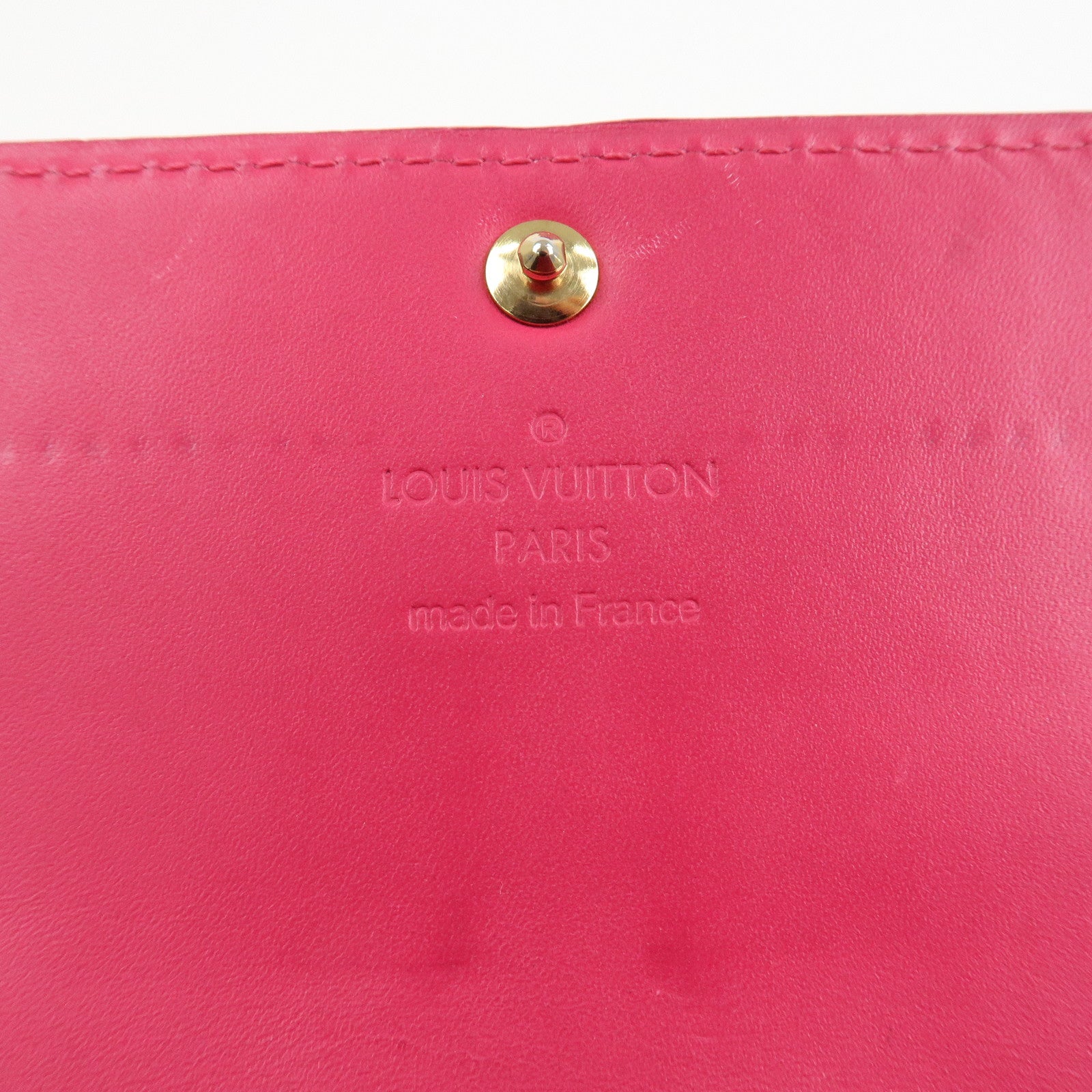 Louis Vuitton Monogram Vernis Portefeuille Sarah Long Wallet M93633 Used