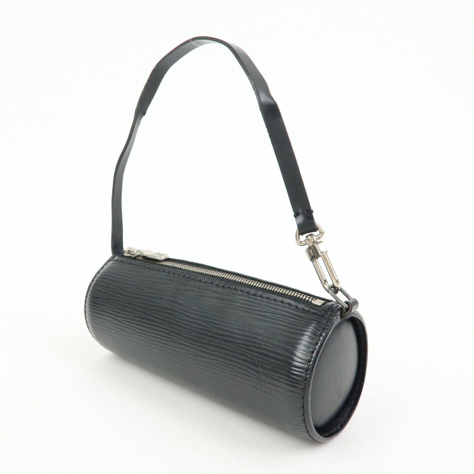 Louis Vuitton Epi Mini Pouch For Soufflot Hand Bag Noir