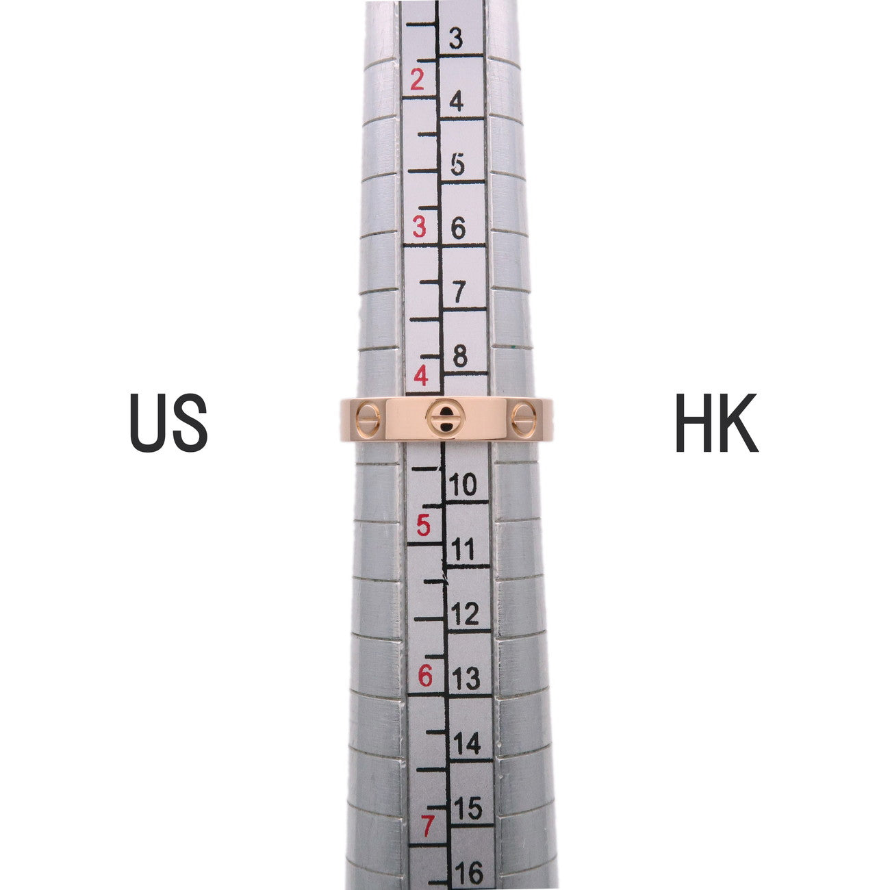 Cartier Mini Love Ring K18 750PG Rose Gold #47 US4.5 EU47 HK9