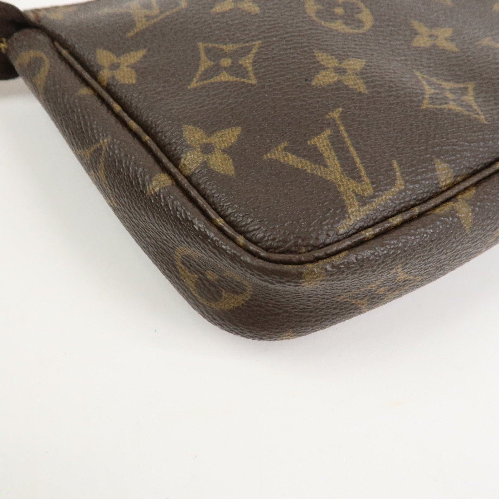 Louis Vuitton Monogram Pochette Accessoires Pouch Hand Bag M51980