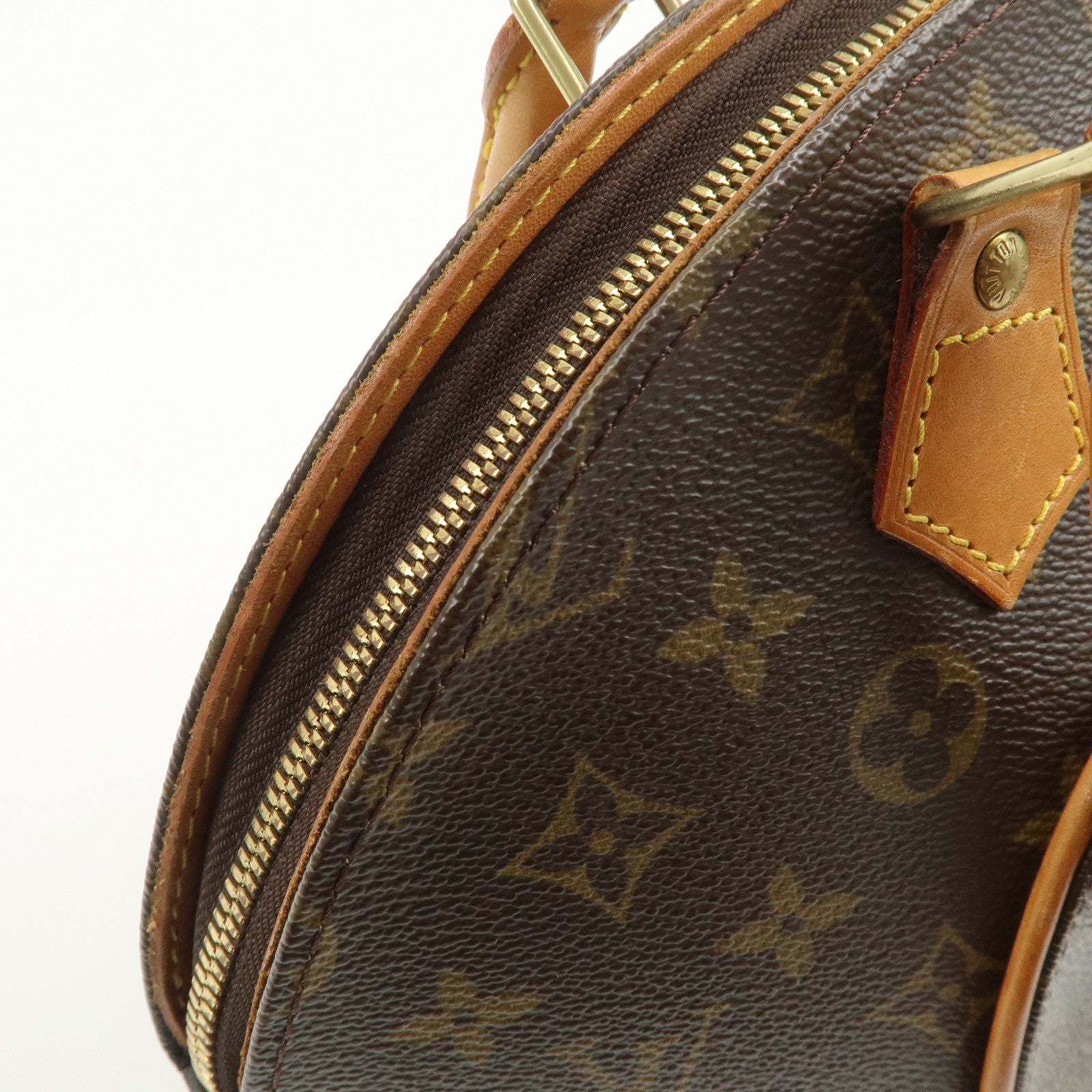 Louis Vuitton Monogram Canvas Ellipse PM Hand Bag Brown M51127