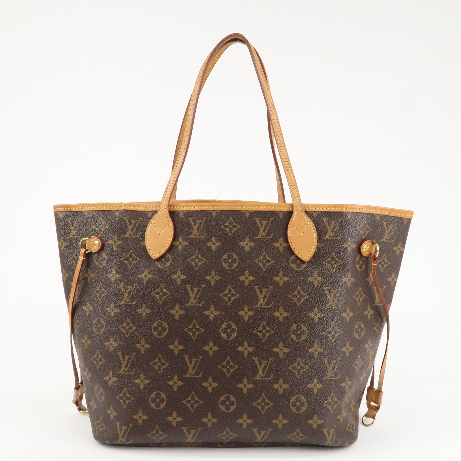 Louis Vuitton Monogram Neverfull MM Tote Bag Pivoine M41178 Used