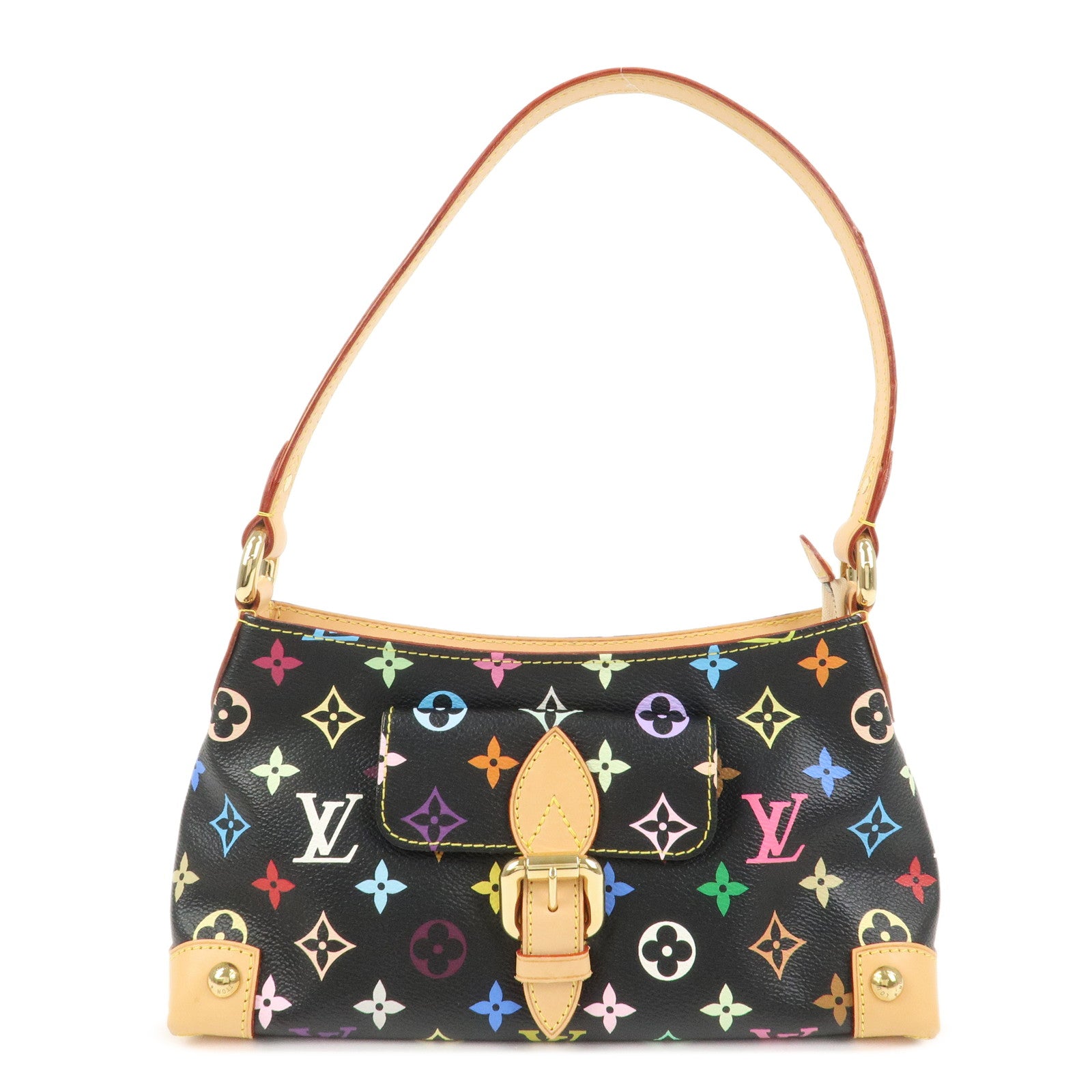 Louis Vuitton Monogram Multicolor Eliza Shoulder Bag Noir M40099