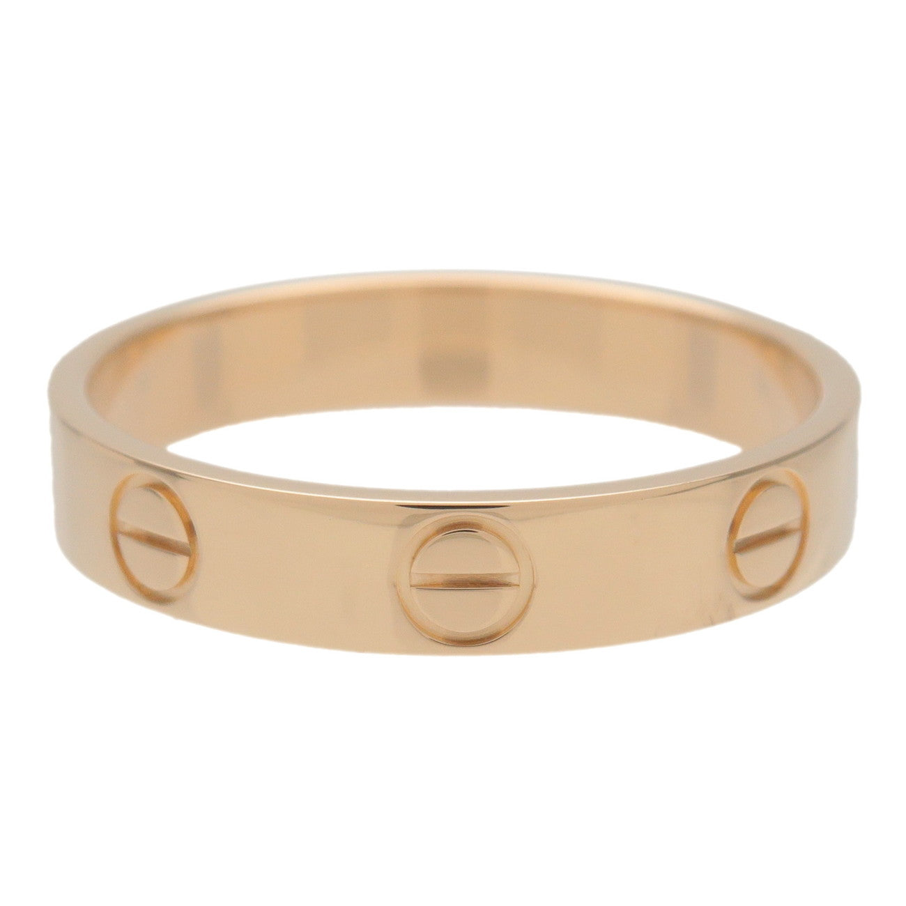 Cartier Mini Love Ring K18 750YG Yellow Gold #53 US6.5 EU53 HK14