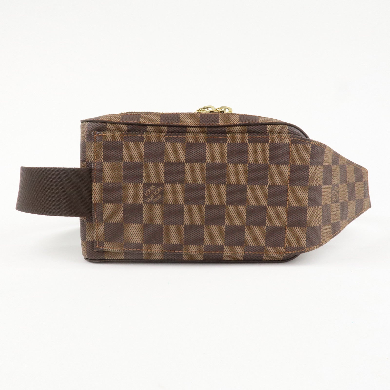 Louis Vuitton Damier Ebene Geronimos Cross Body Waist Bag N51994 Used