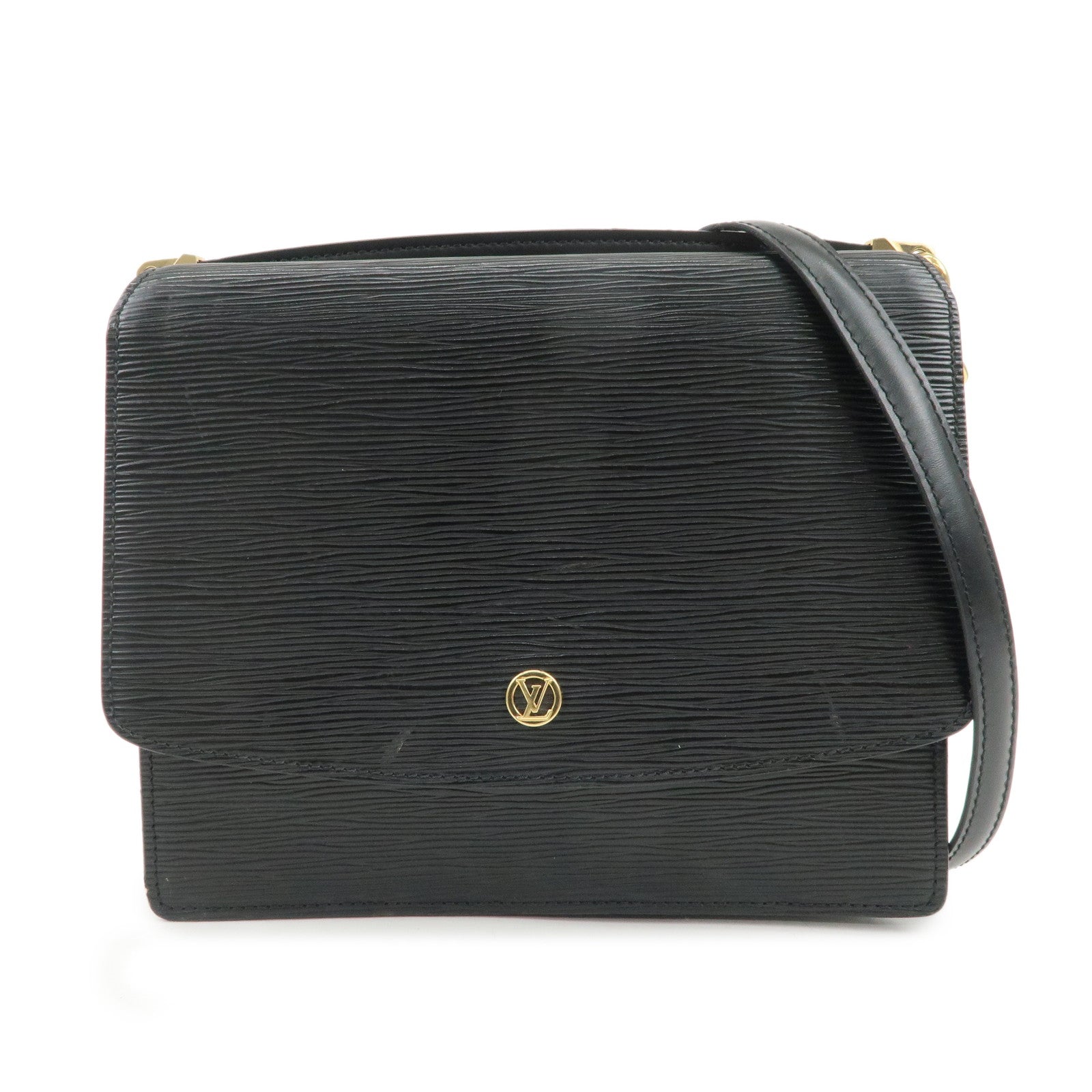 Louis Vuitton Epi Grenelle Shoulder Bag Crossbody Bag Noir M52362