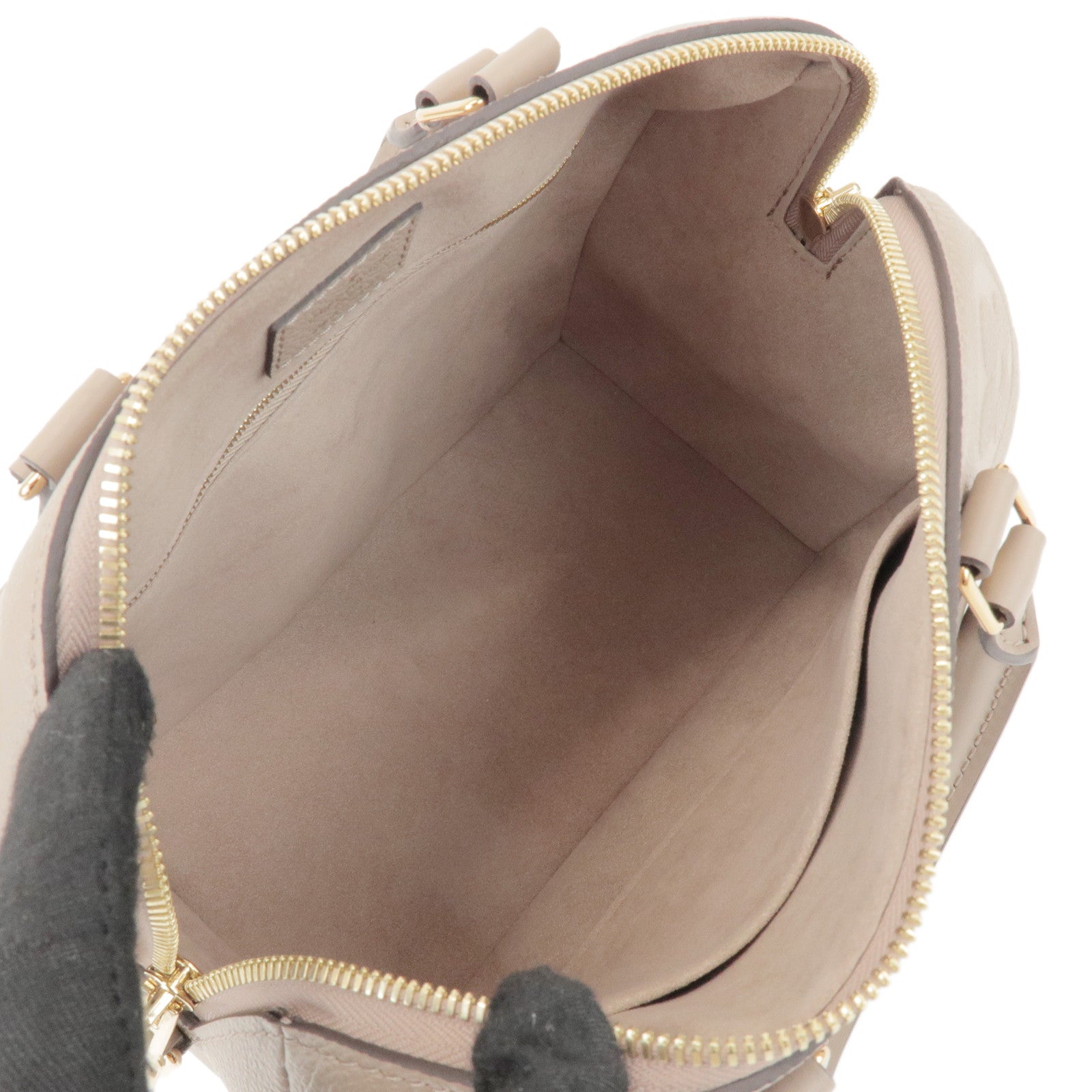 Louis Vuitton Monogram Empreinte Speedy Bandouliere 25 M59273