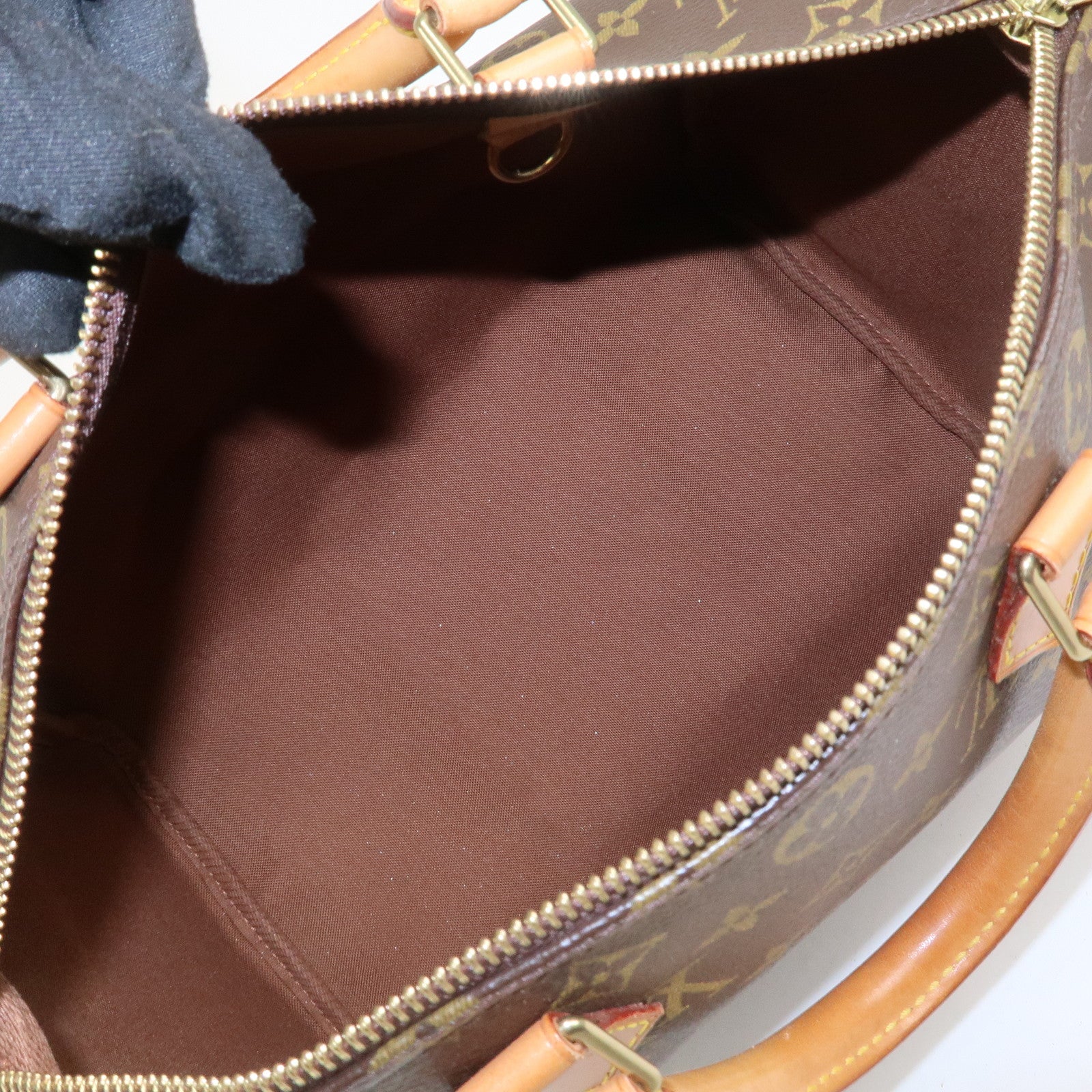 Louis Vuitton Monogram Speedy 30 Boston Bag Hand Bag Brown M41526
