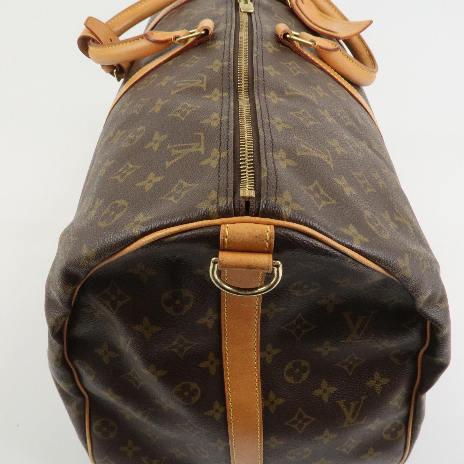 Louis Vuitton Monogram Keep All Bandouliere 60 Boston Bag M41412