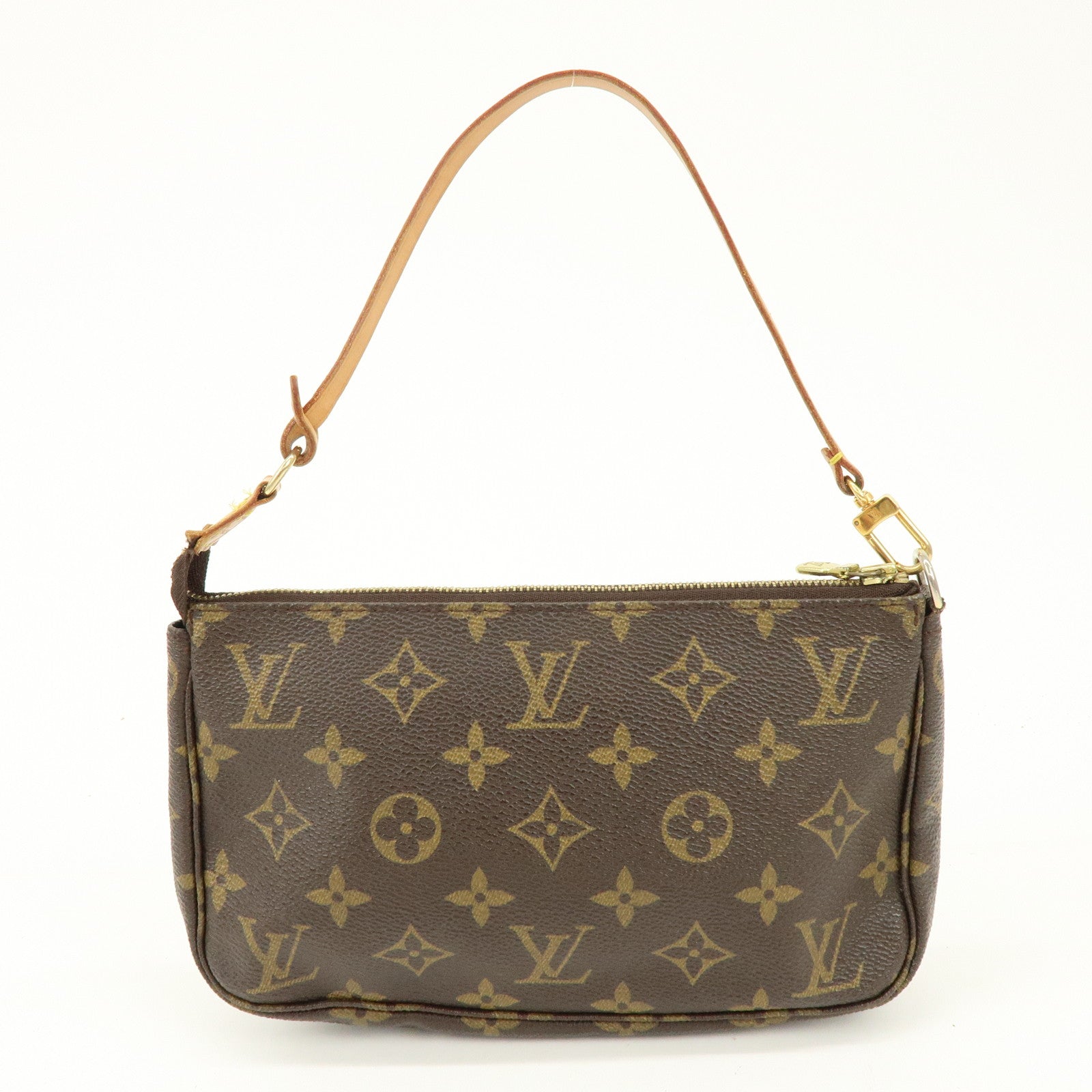 Louis Vuitton Monogram Pochette Accessoires Pouch Hand Bag M51980