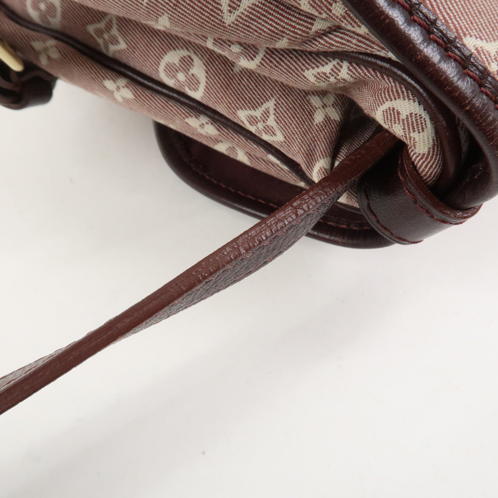Louis Vuitton Monogram Idylle Saumur PM Shoulder Bag Sepia M40669